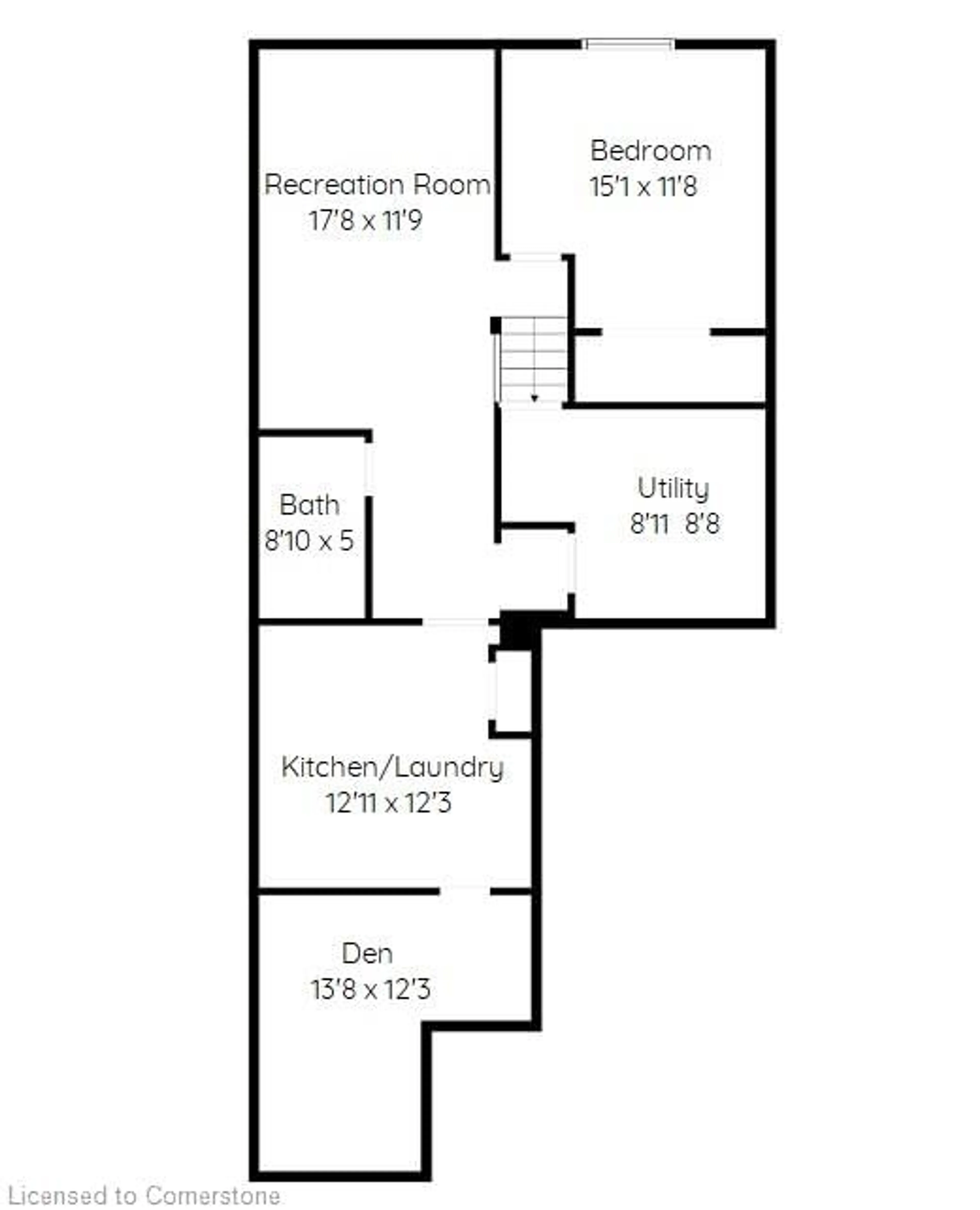 Floor plan for 8 Carmichael Trail, Ancaster Ontario L9K 0A1