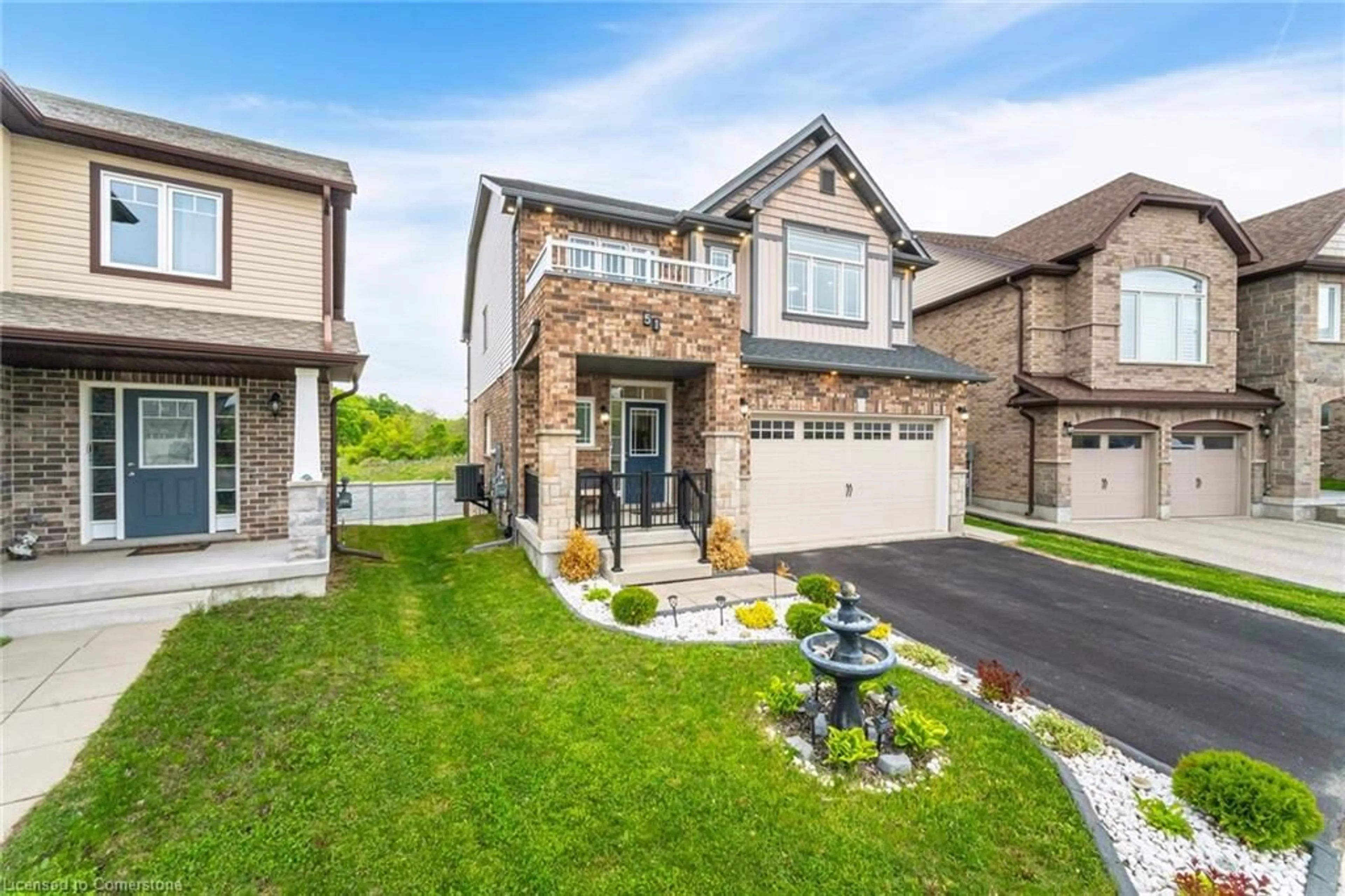 Home with brick exterior material, street for 51 Newcastle Crt, Kitchener Ontario N2R 0G7