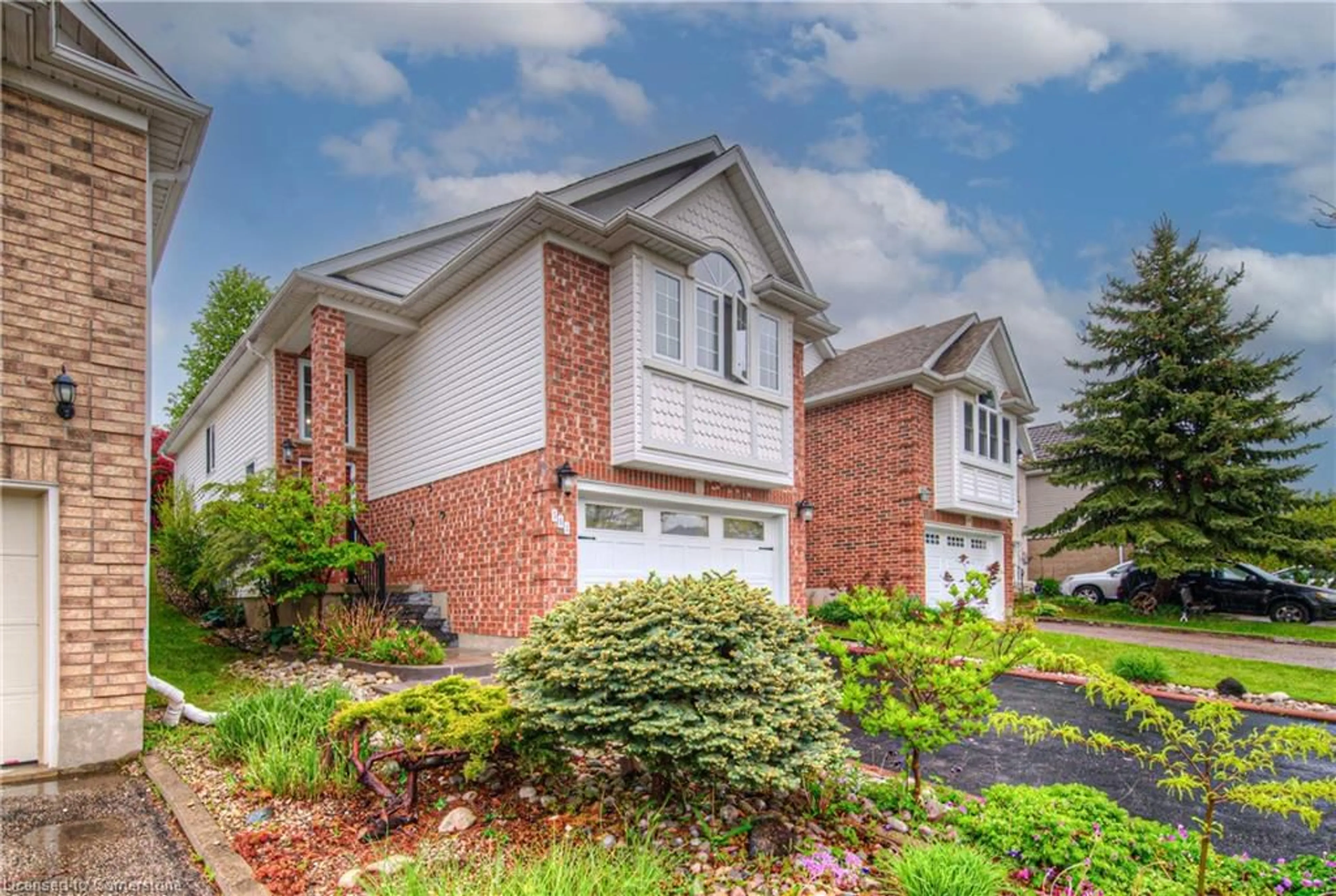 Home with brick exterior material, street for 503 Hidden Creek Dr, Kitchener Ontario N2N 3M1