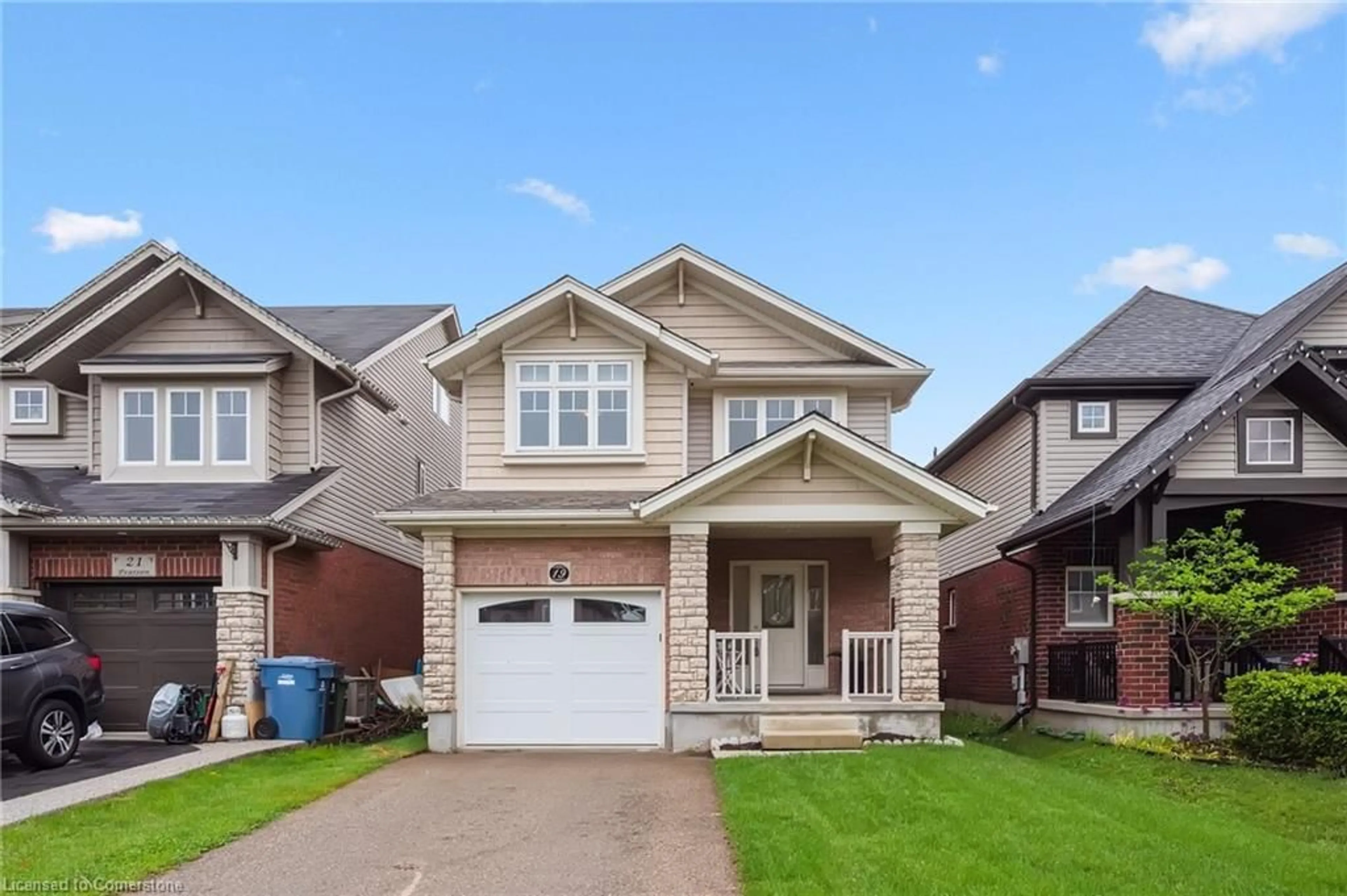 Home with vinyl exterior material, street for 19 Pearson St, Guelph Ontario N1L 0C2