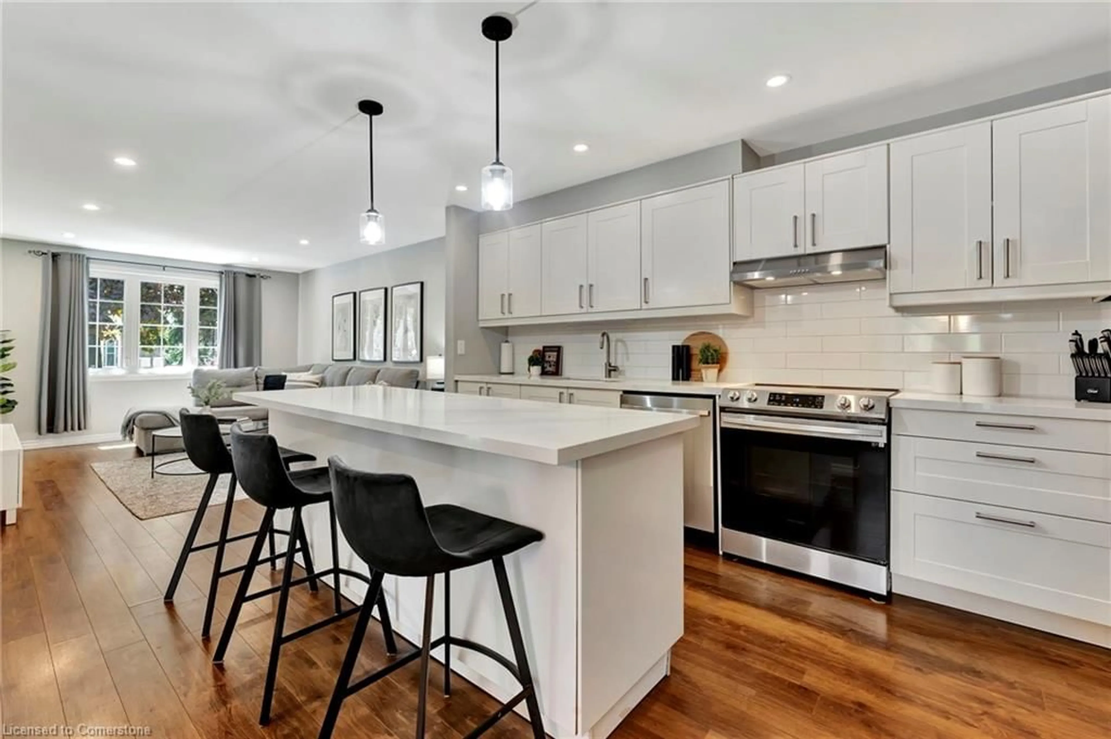 Open concept kitchen, unknown for 2367 Holyhead Dr, Burlington Ontario L7P 3V2