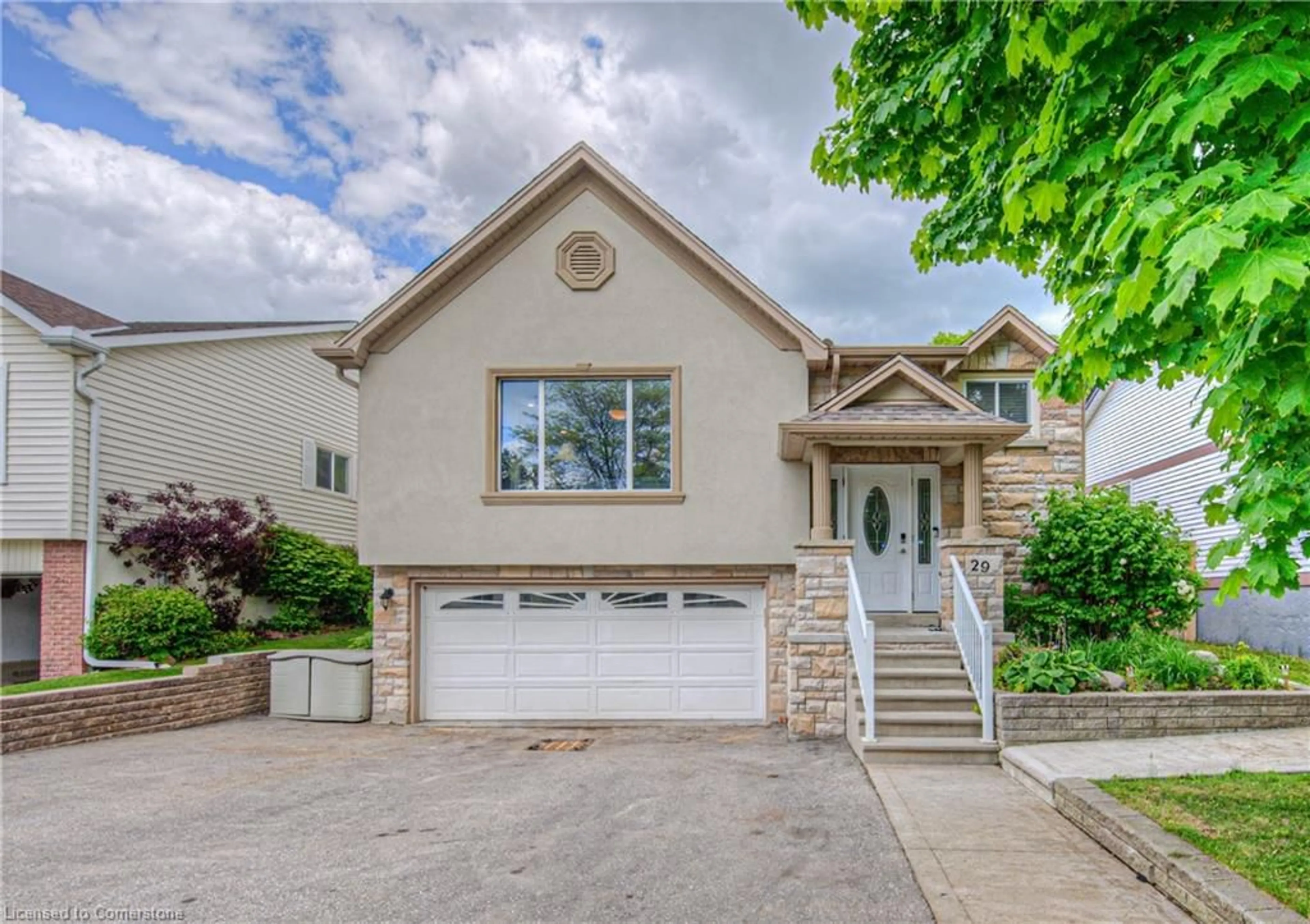 Home with vinyl exterior material, street for 29 Cindy Ave, Cambridge Ontario N3C 3K9