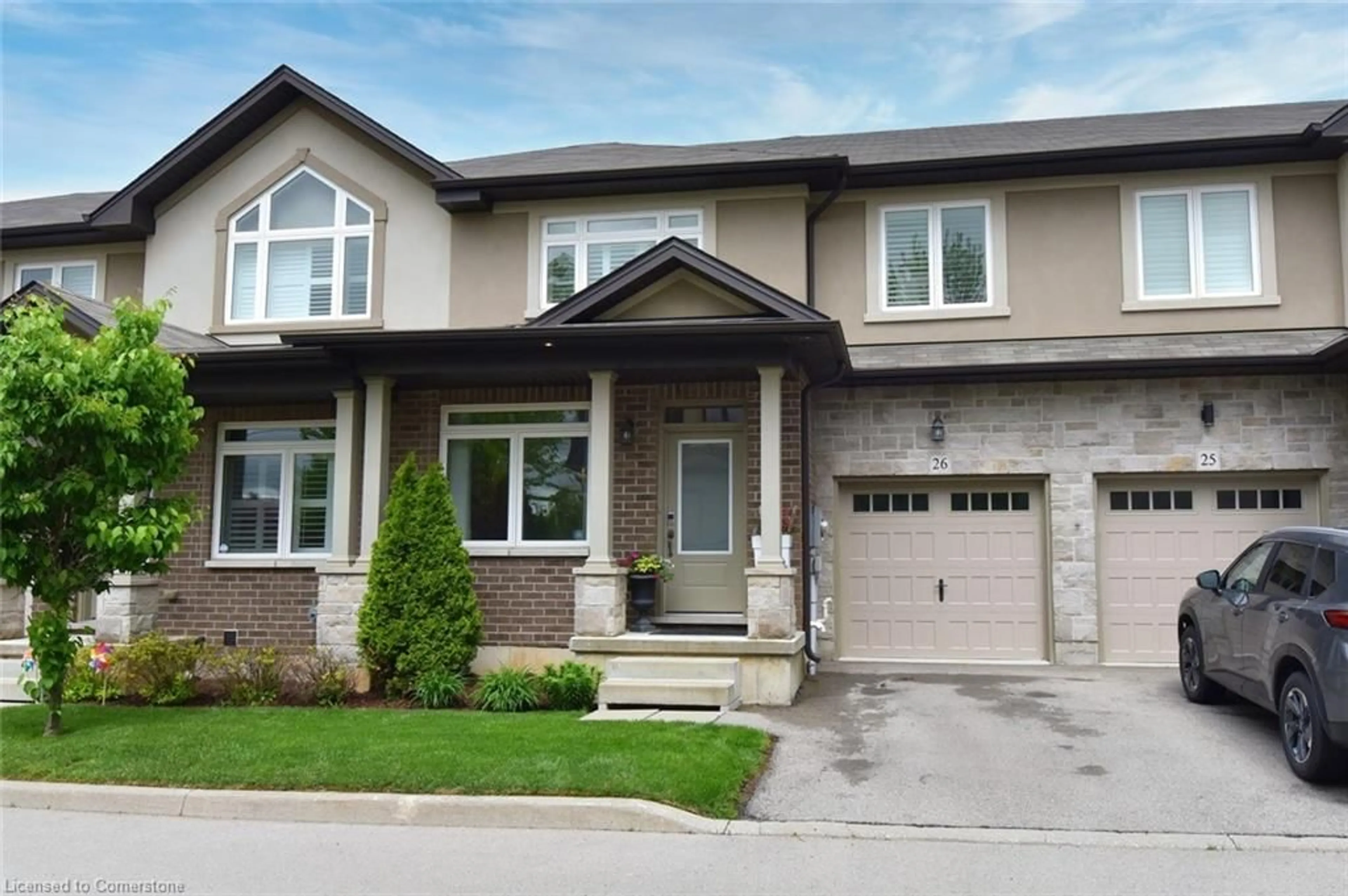 Home with brick exterior material, street for 421 Kitty Murray Lane Lane #26, Ancaster Ontario L9K 0J5
