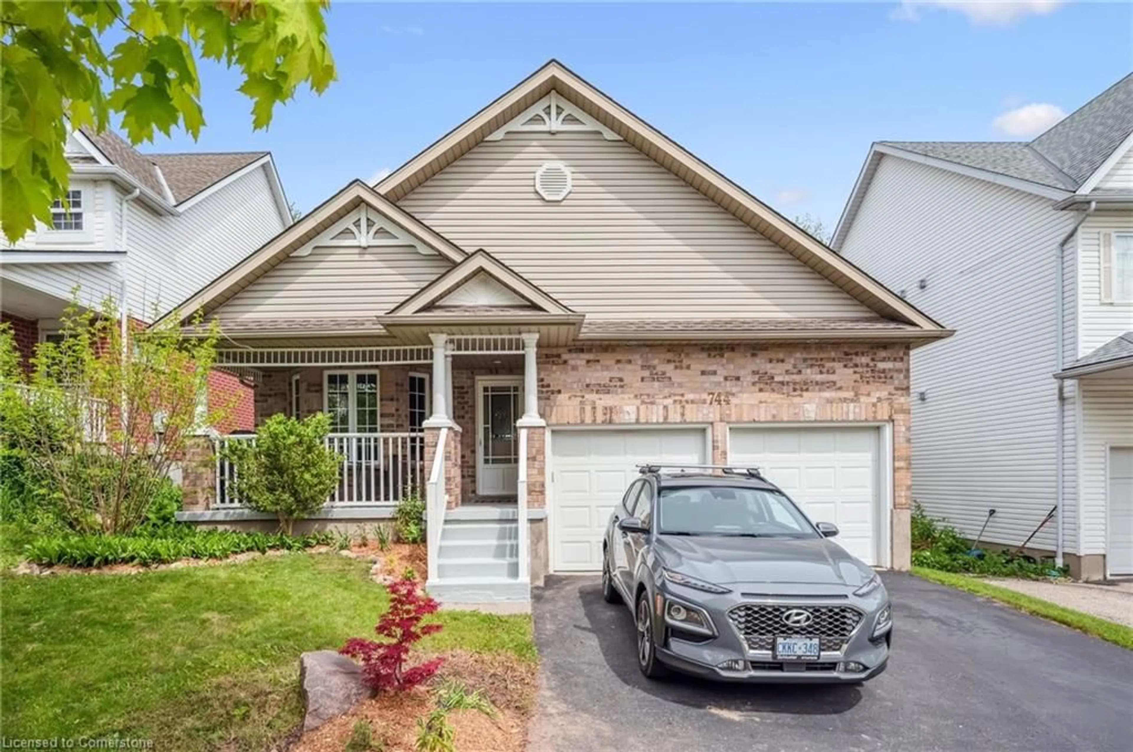Home with brick exterior material, street for 744 Butternut Ave, Waterloo Ontario N2V 2M3