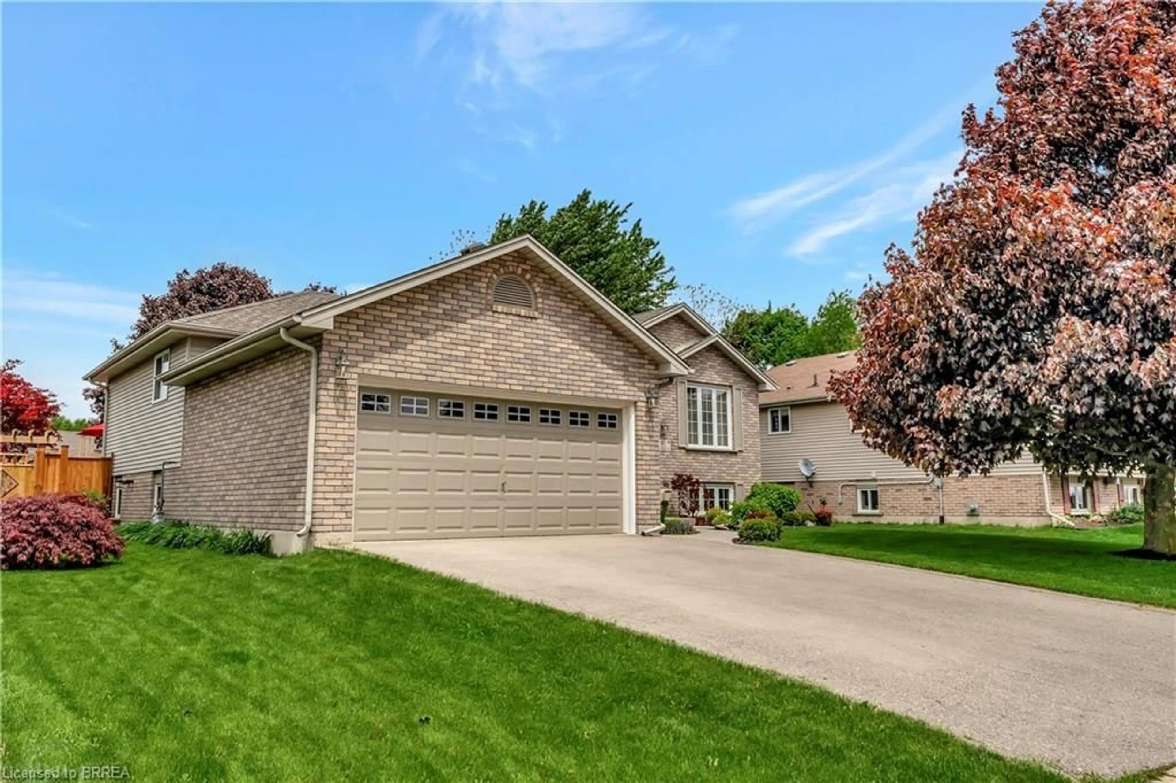 Home with brick exterior material, street for 9 Highgate Drive Dr, St. George Ontario N0E 1N0