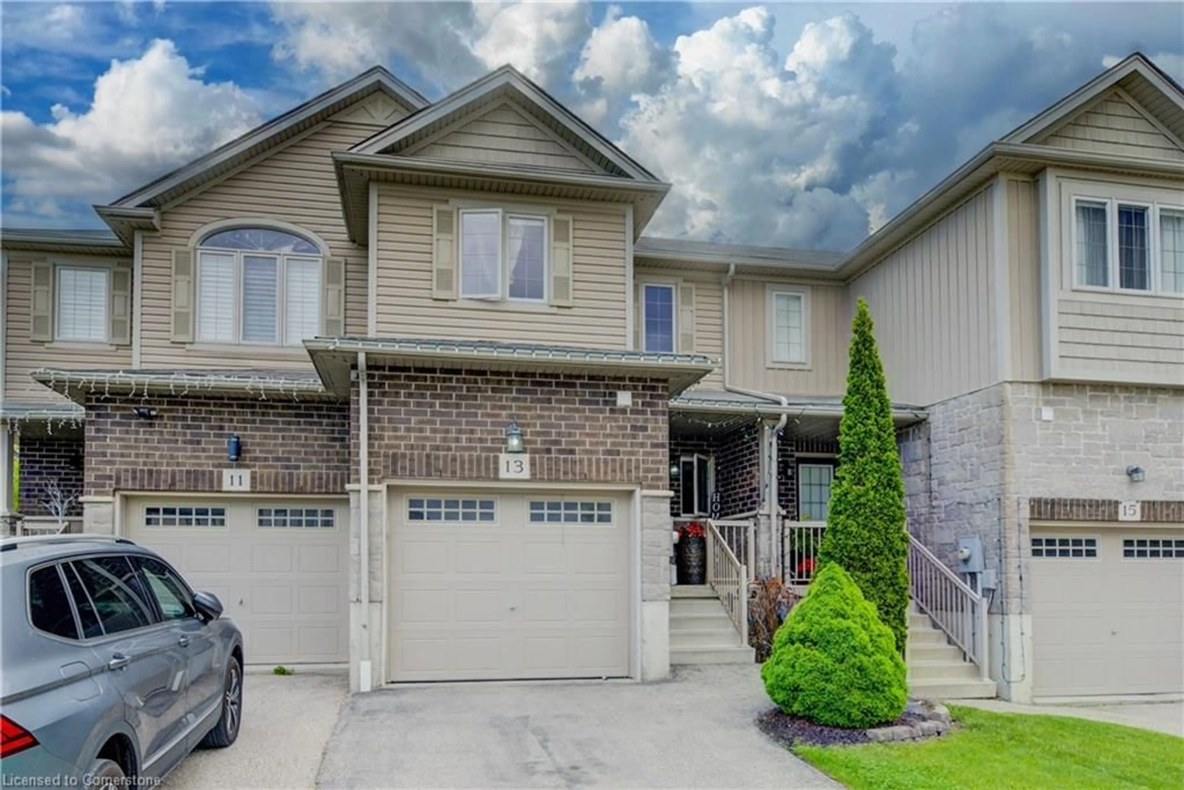 Home with brick exterior material, street for 13 Machado St, Kitchener Ontario N2R 0C1