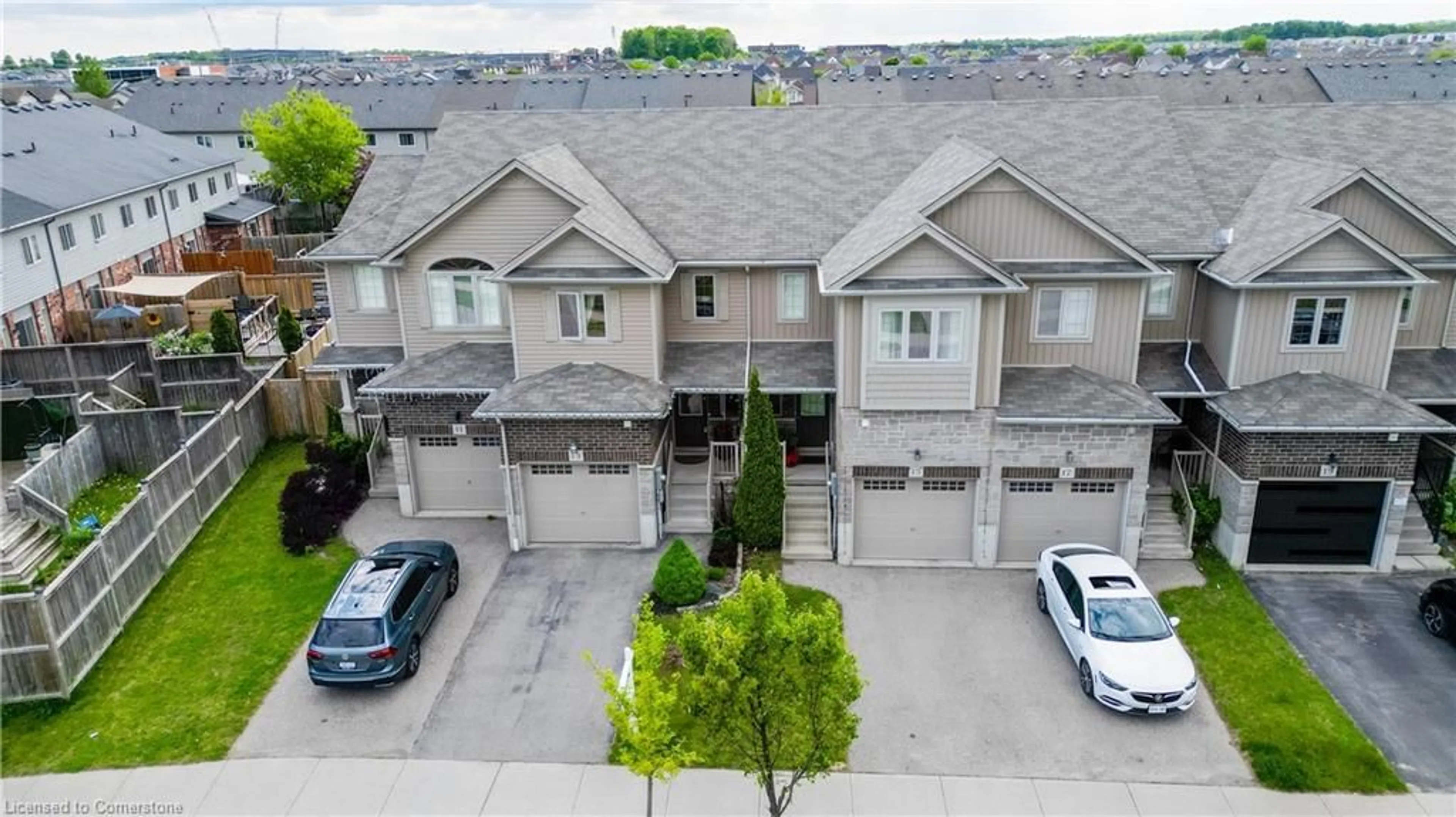 A pic from outside/outdoor area/front of a property/back of a property/a pic from drone, street for 13 Machado St, Kitchener Ontario N2R 0C1