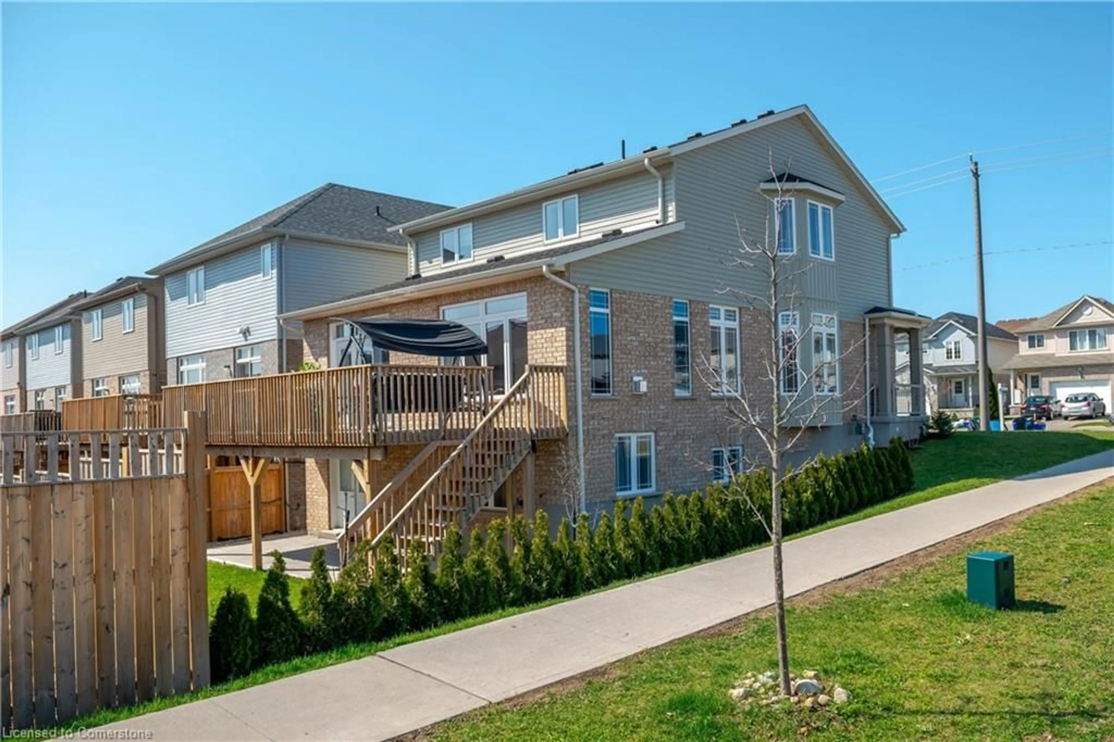 A pic from outside/outdoor area/front of a property/back of a property/a pic from drone, street for 1518 Old Zeller Dr, Kitchener Ontario N2A 0H3