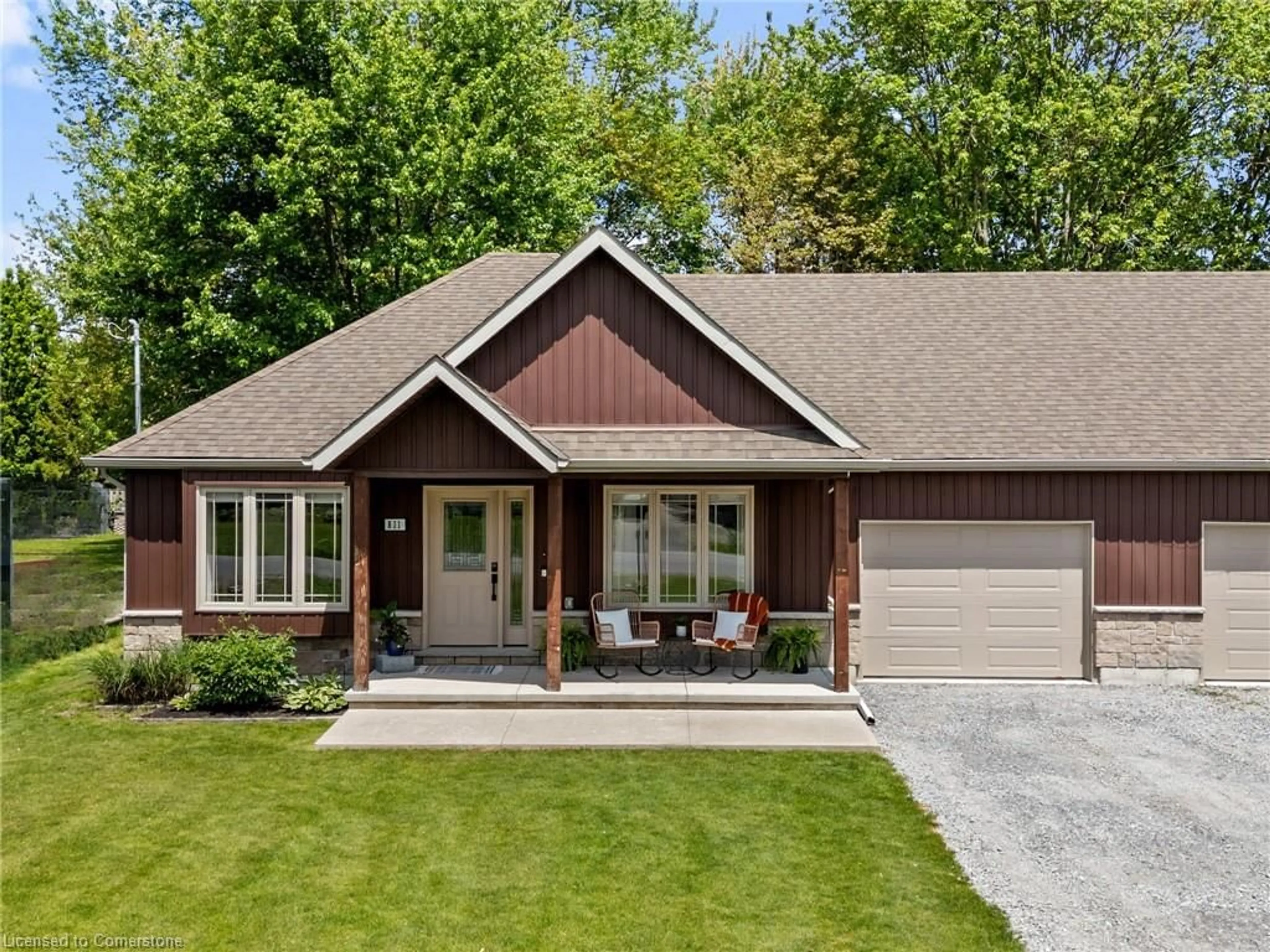 Home with brick exterior material, street for 811 Foss Rd, Fenwick Ontario L0S 1C0