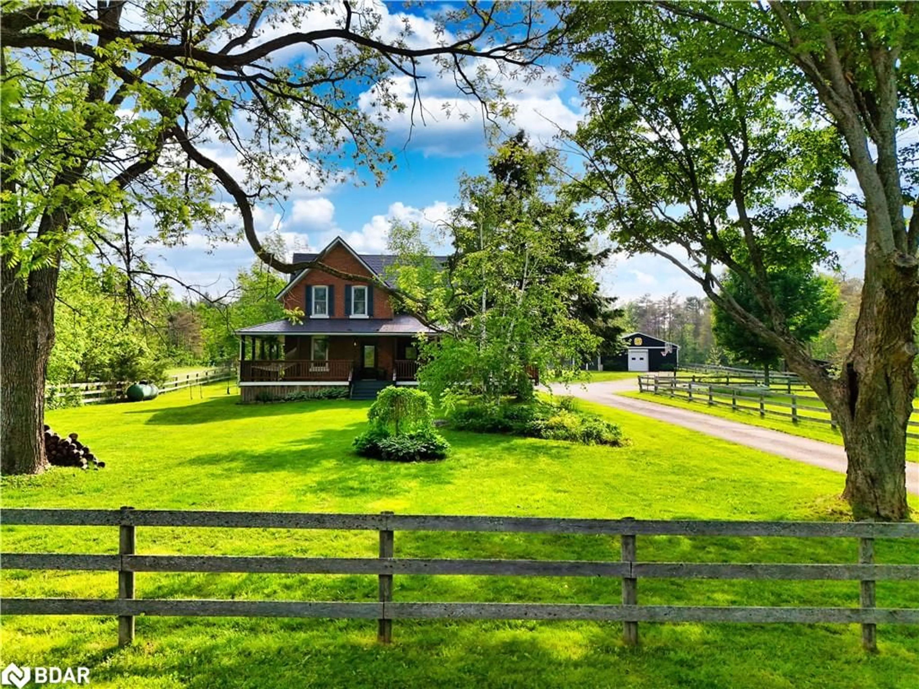 A pic from outside/outdoor area/front of a property/back of a property/a pic from drone, street for 3062 Townline Rr5 Line, Coldwater Ontario L0K 1E0