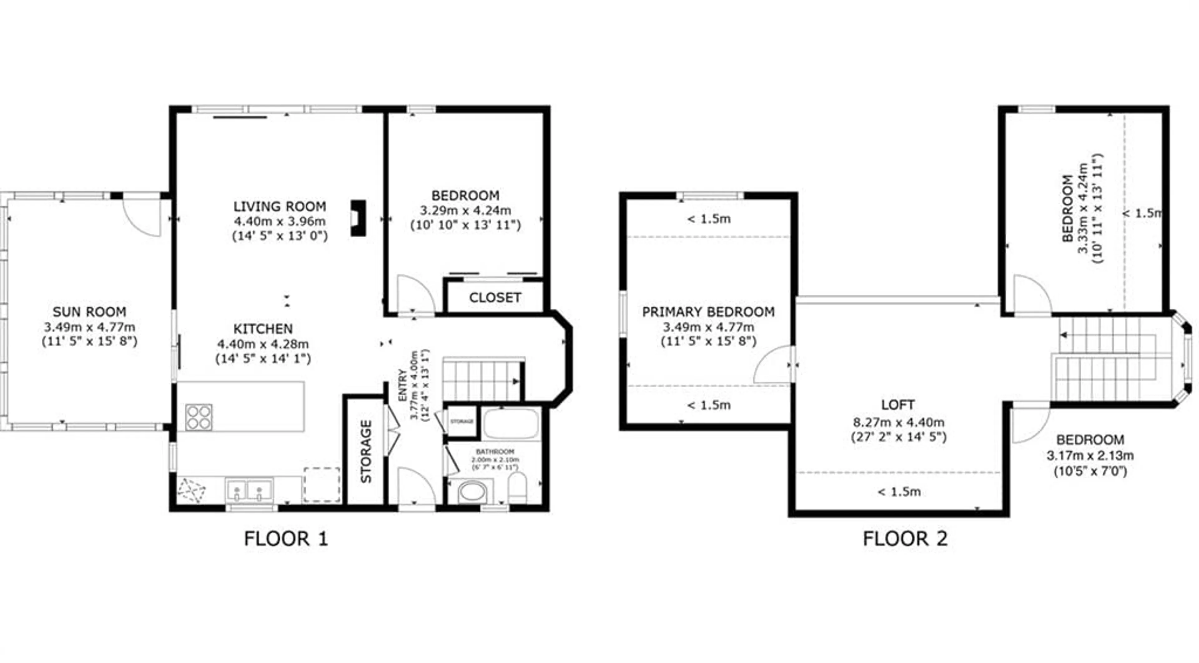 Floor plan for 68 Fire Route 103b, Trent Lakes Ontario K0M 1A0