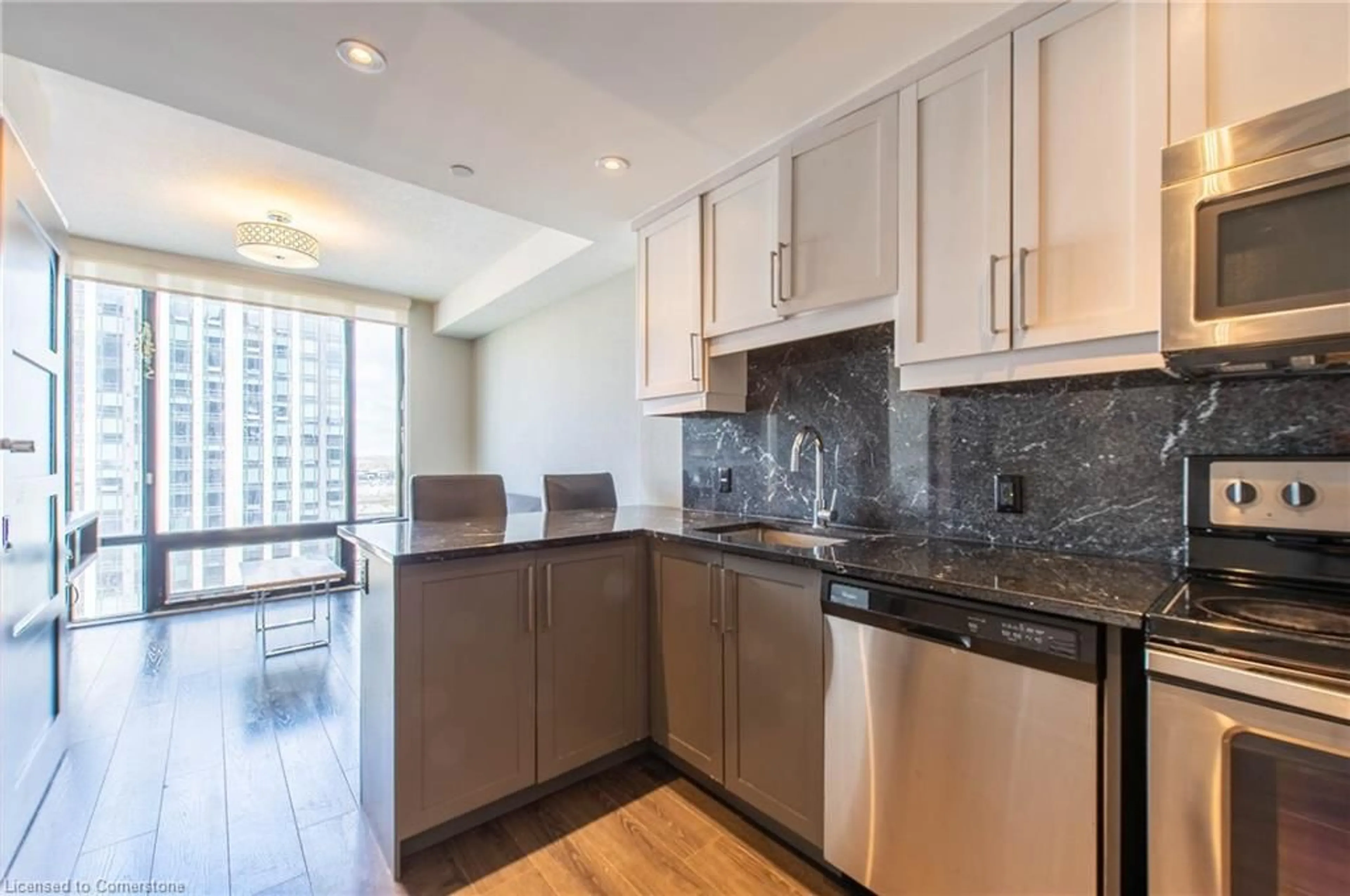 Standard kitchen, unknown for 330 Phillip St #S1705, Waterloo Ontario N2L 3W9