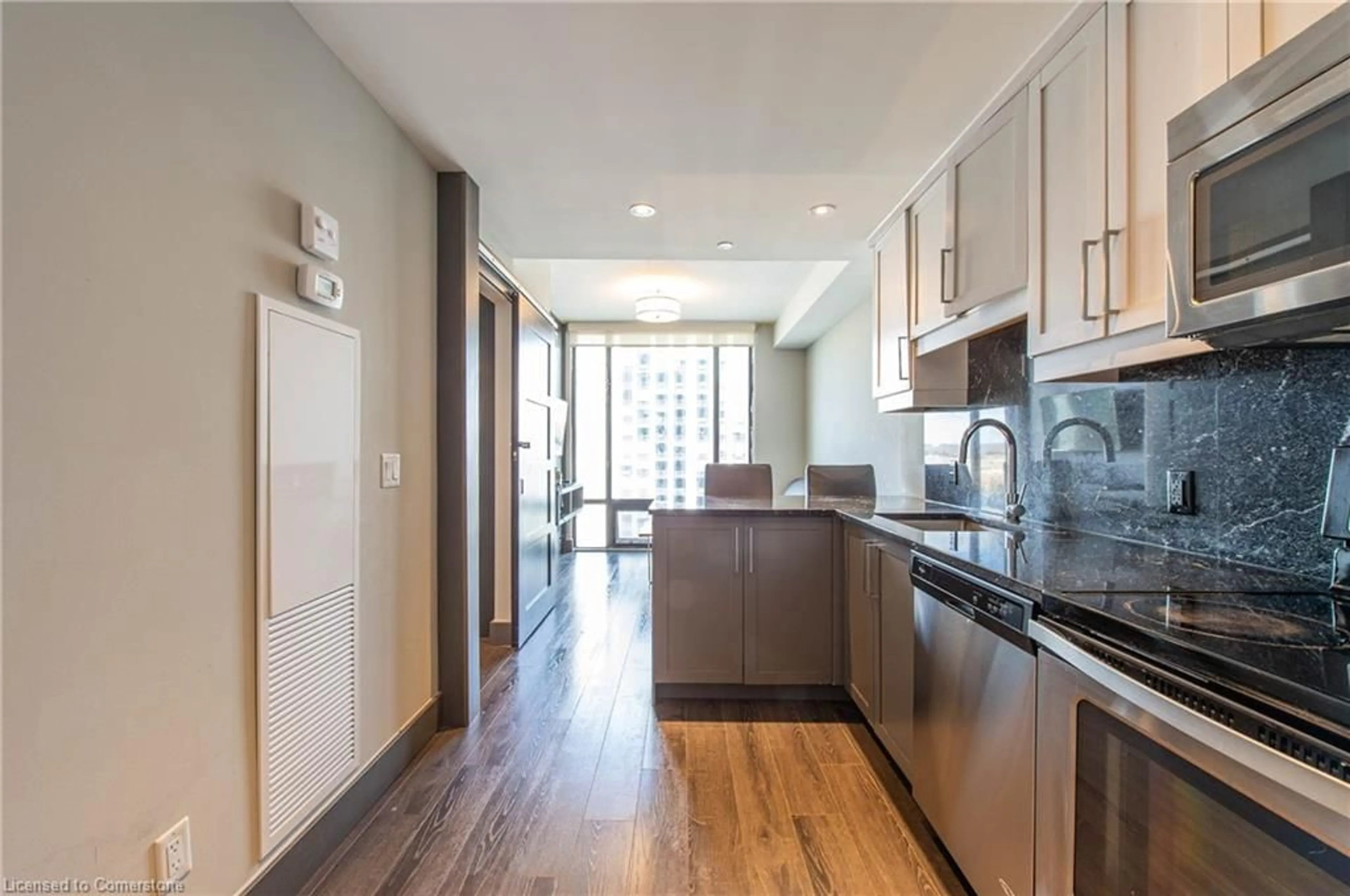 Open concept kitchen, unknown for 330 Phillip St #S1705, Waterloo Ontario N2L 3W9