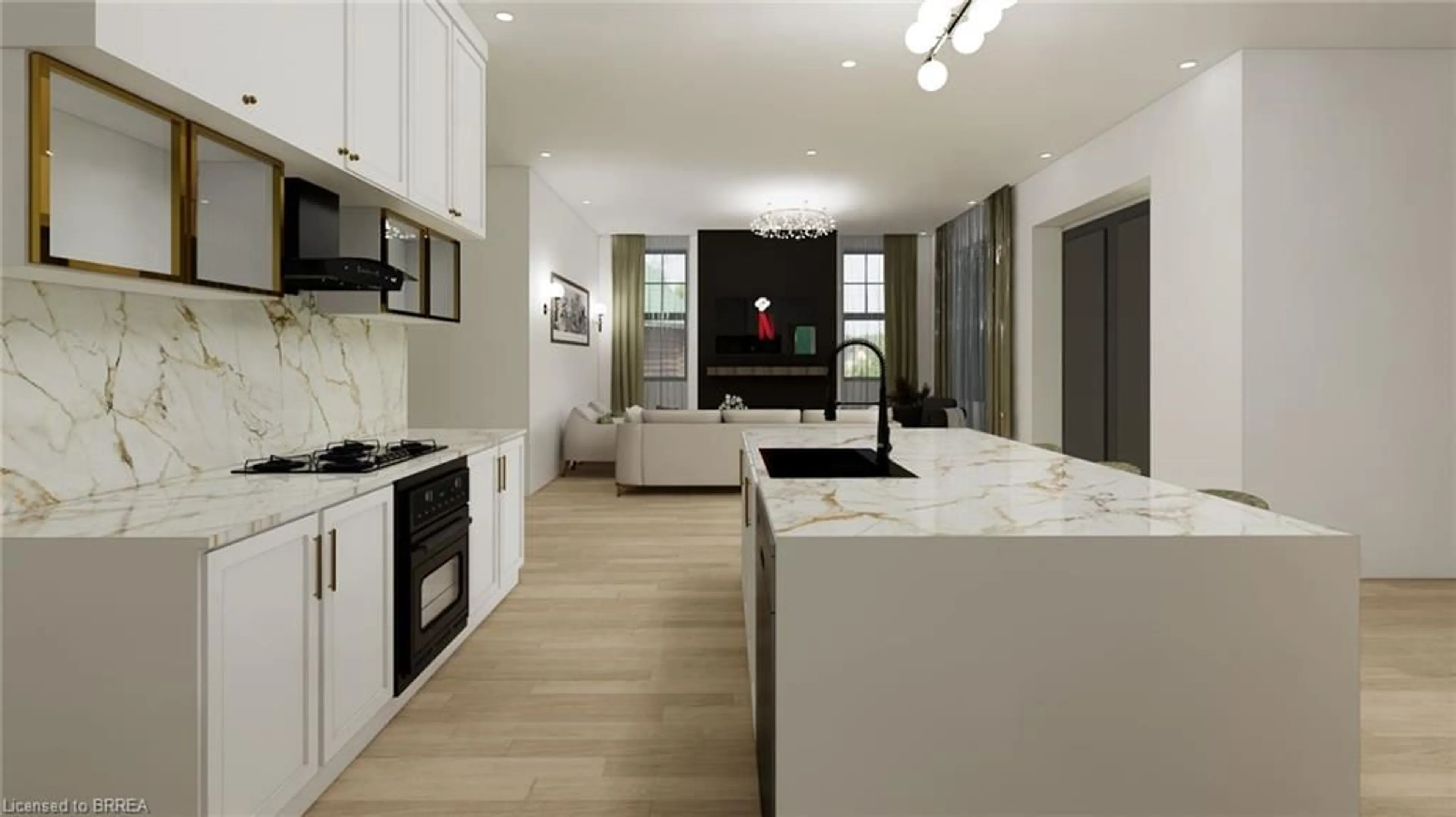Open concept kitchen, unknown for 1757 4th Concession A Rd, St. Williams Ontario N0E 1P0