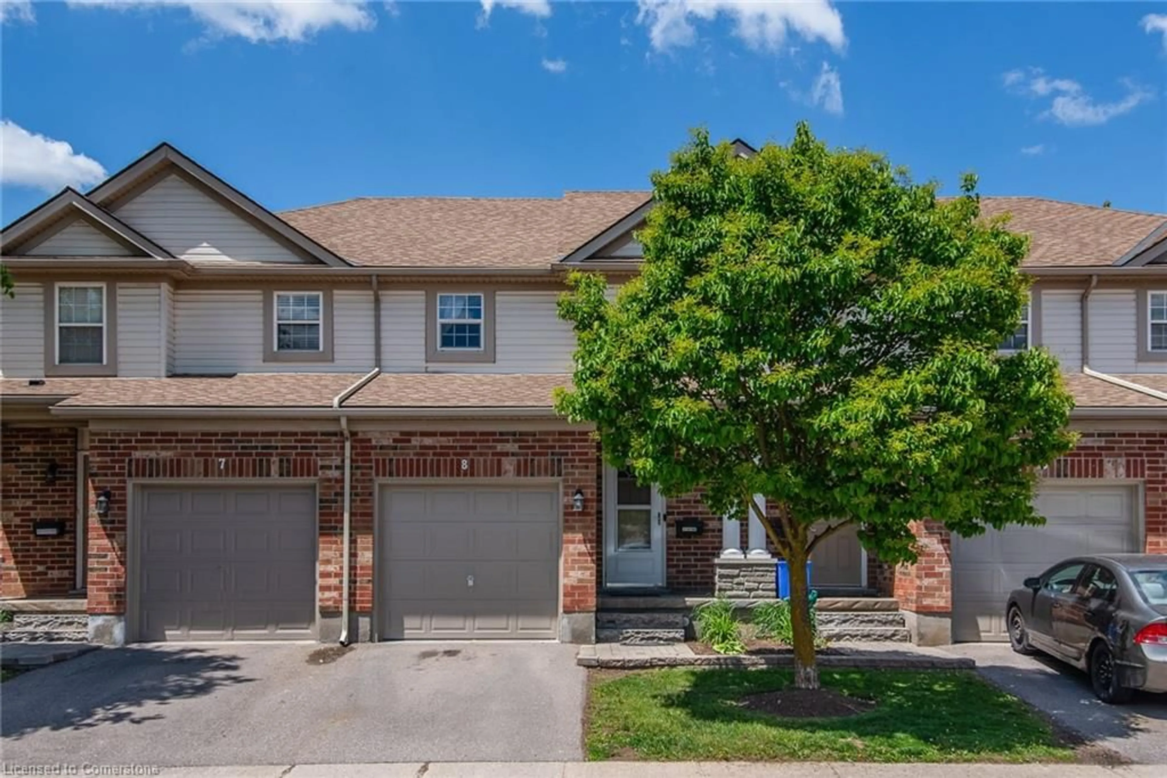 A pic from outside/outdoor area/front of a property/back of a property/a pic from drone, street for 400 Wilson Ave #8, Kitchener Ontario N2C 2S1