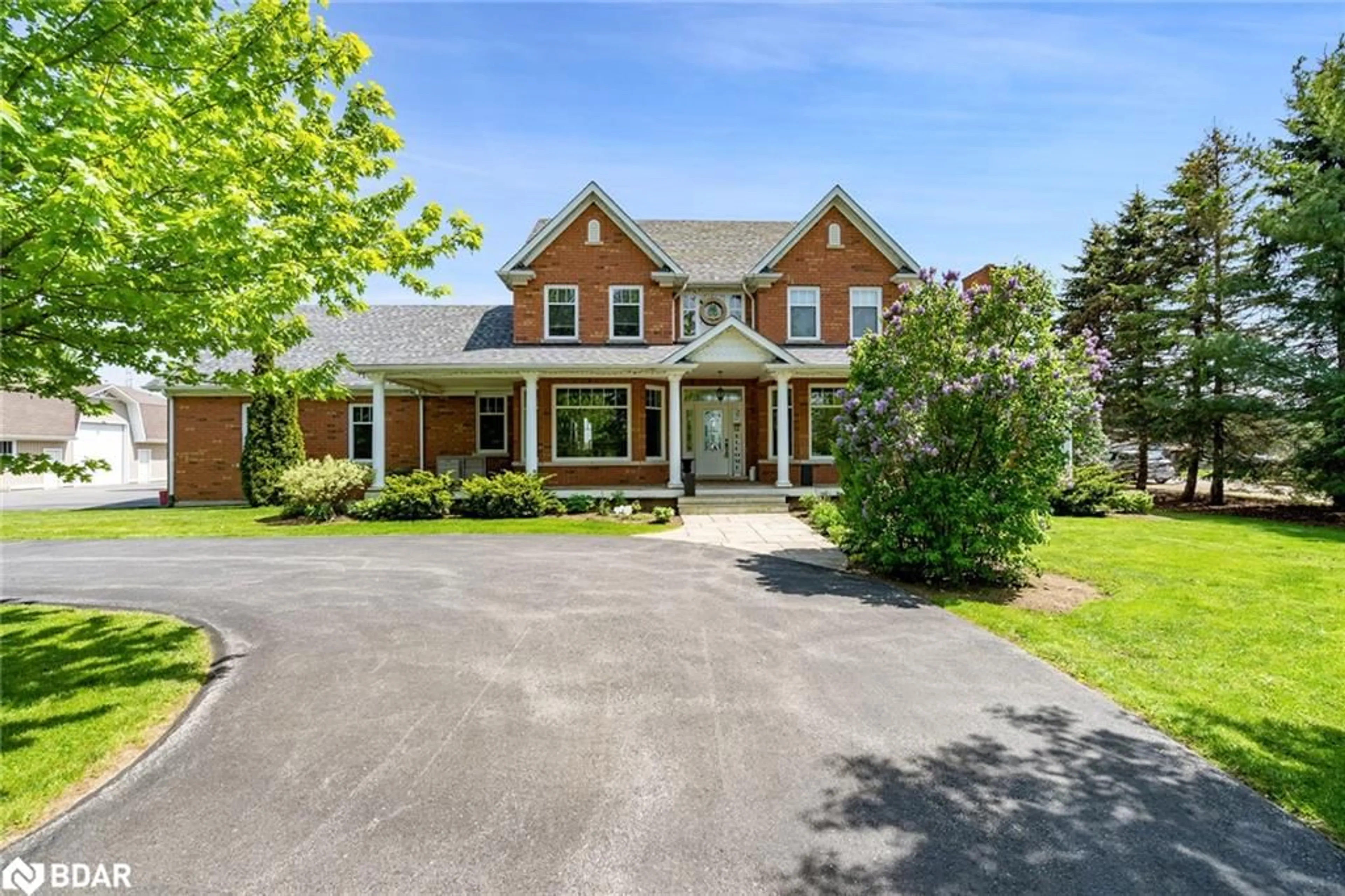 Home with brick exterior material, street for 436 8th Concession Rd, Carlisle Ontario L0P 1B0
