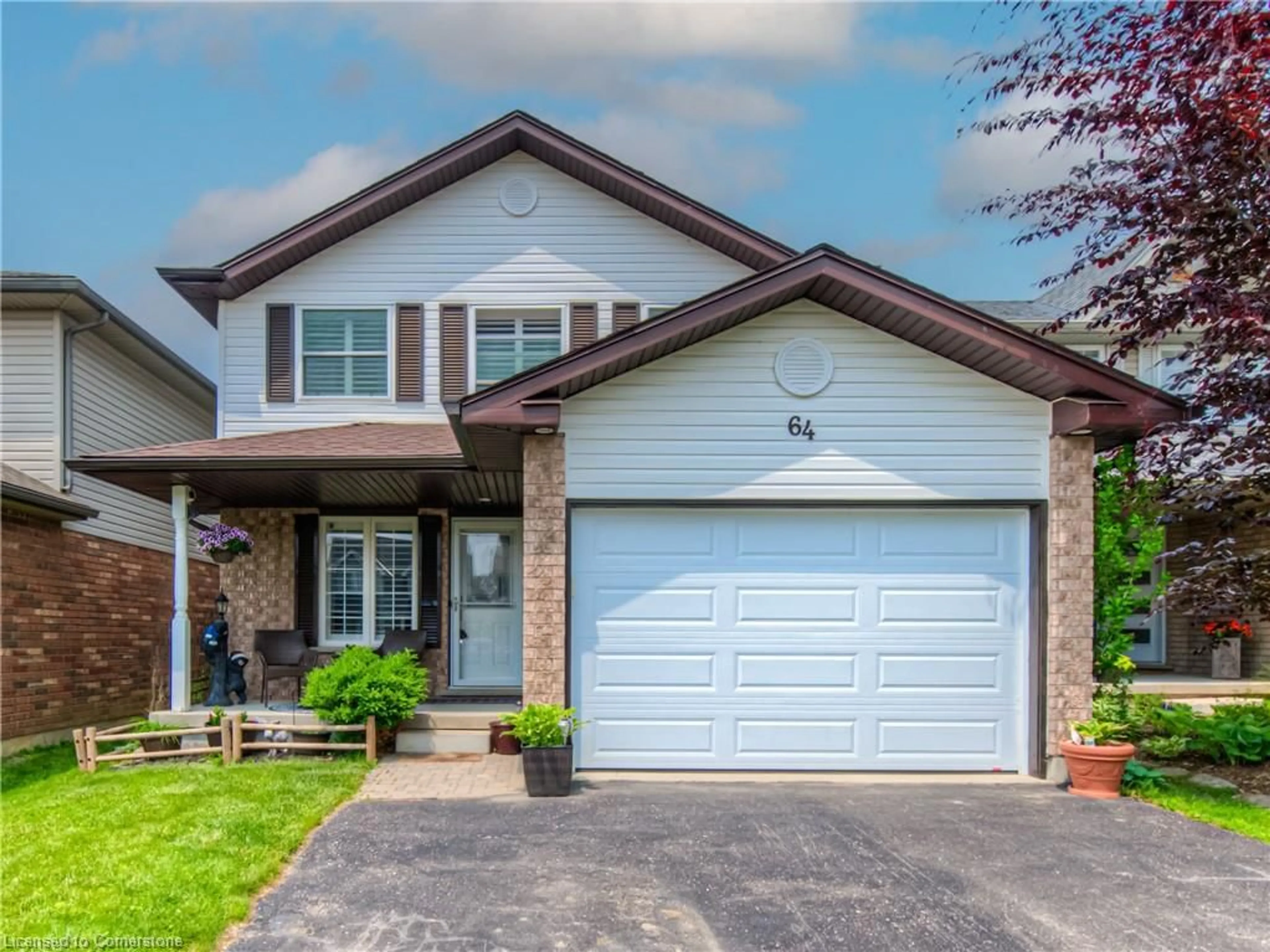 Home with brick exterior material, street for 64 Hagan Ave, Guelph Ontario N1E 7B6