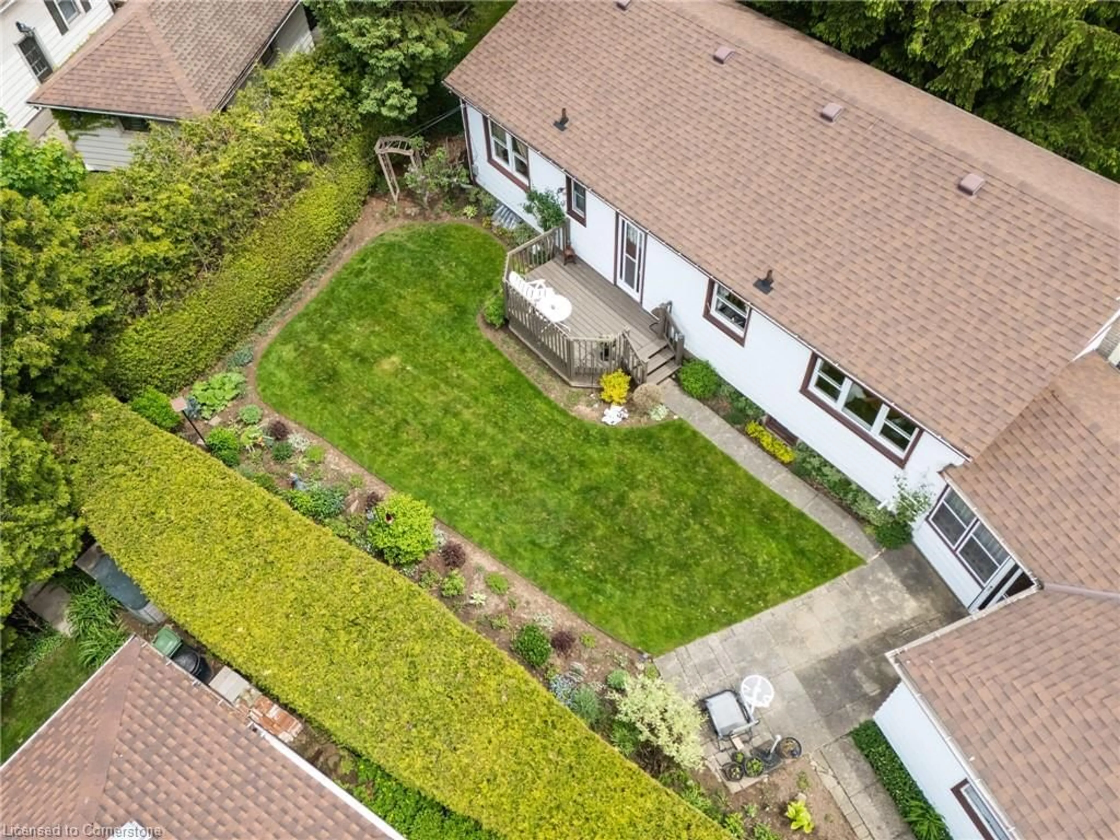 A pic from outside/outdoor area/front of a property/back of a property/a pic from drone, street for 12 Carrington Crt, Ancaster Ontario L9G 1R1