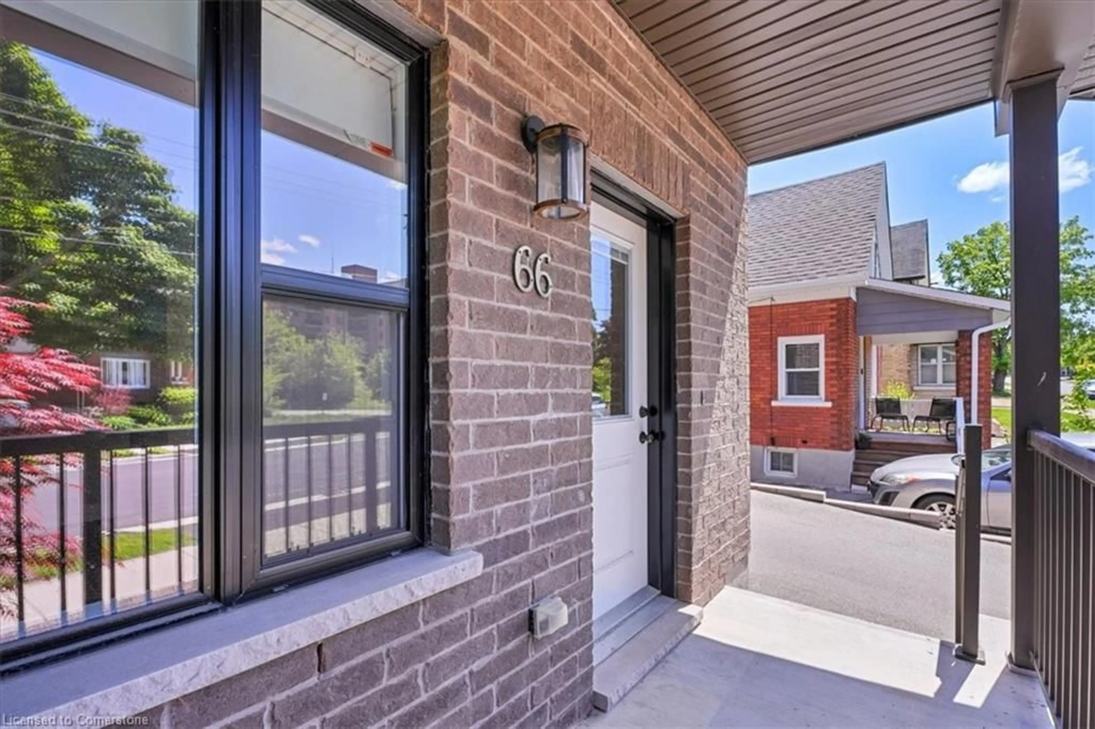 Home with brick exterior material, street for 66 West Ave, Kitchener Ontario N2M 1X6