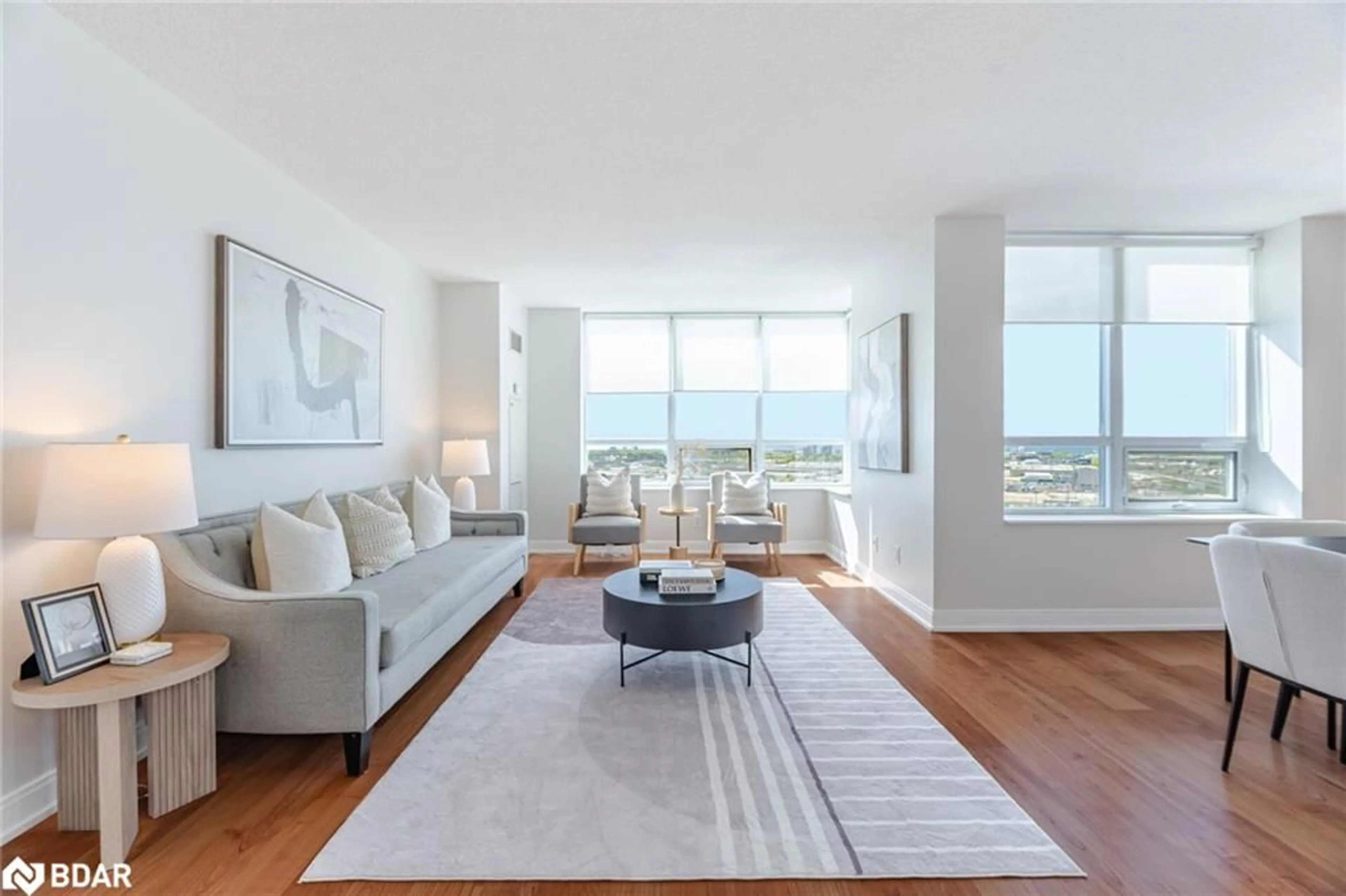 Living room with furniture, unknown for 35 Viking Lane #2035, Etobicoke Ontario M9B 0A2