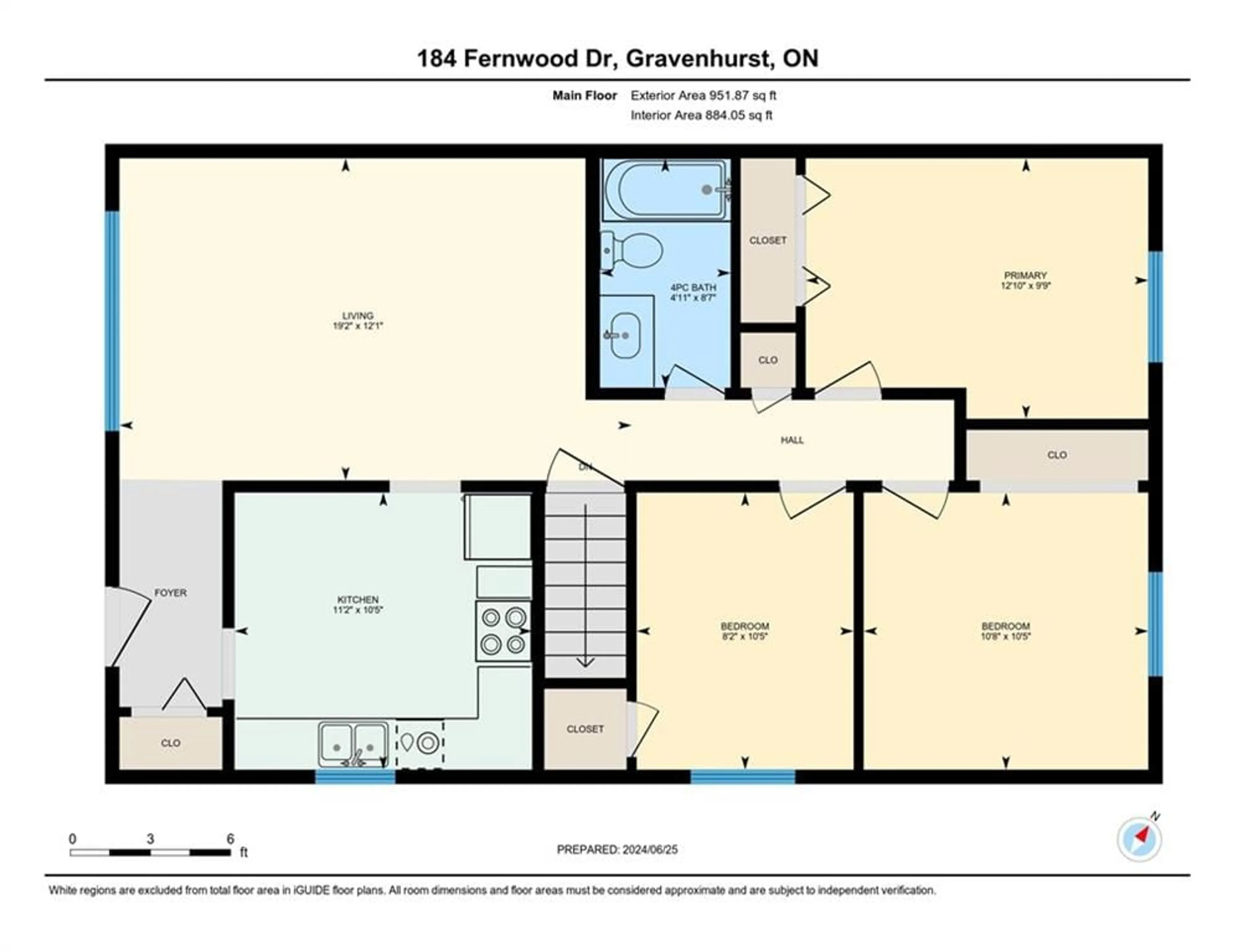 Floor plan for 184 Fernwood Dr, Gravenhurst Ontario P1P 1P4