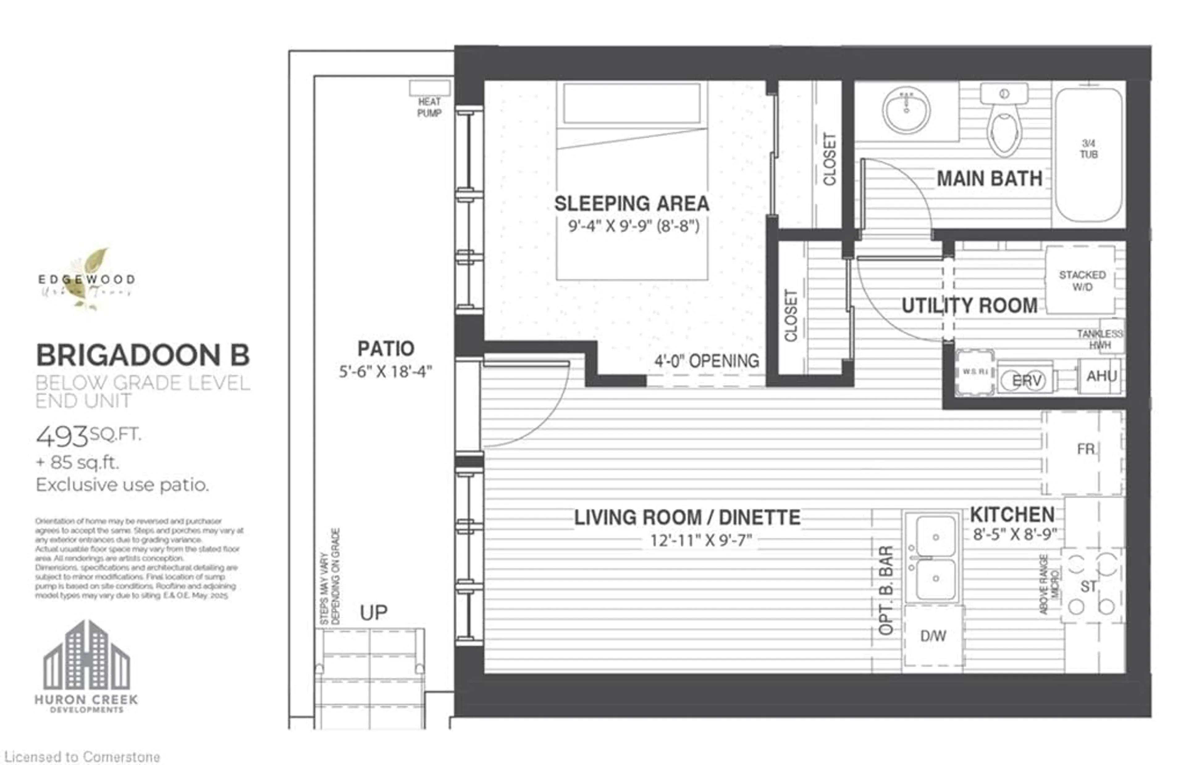 Floor plan for 2135 Strasburg Rd #22, Kitchener Ontario N2L 0C7
