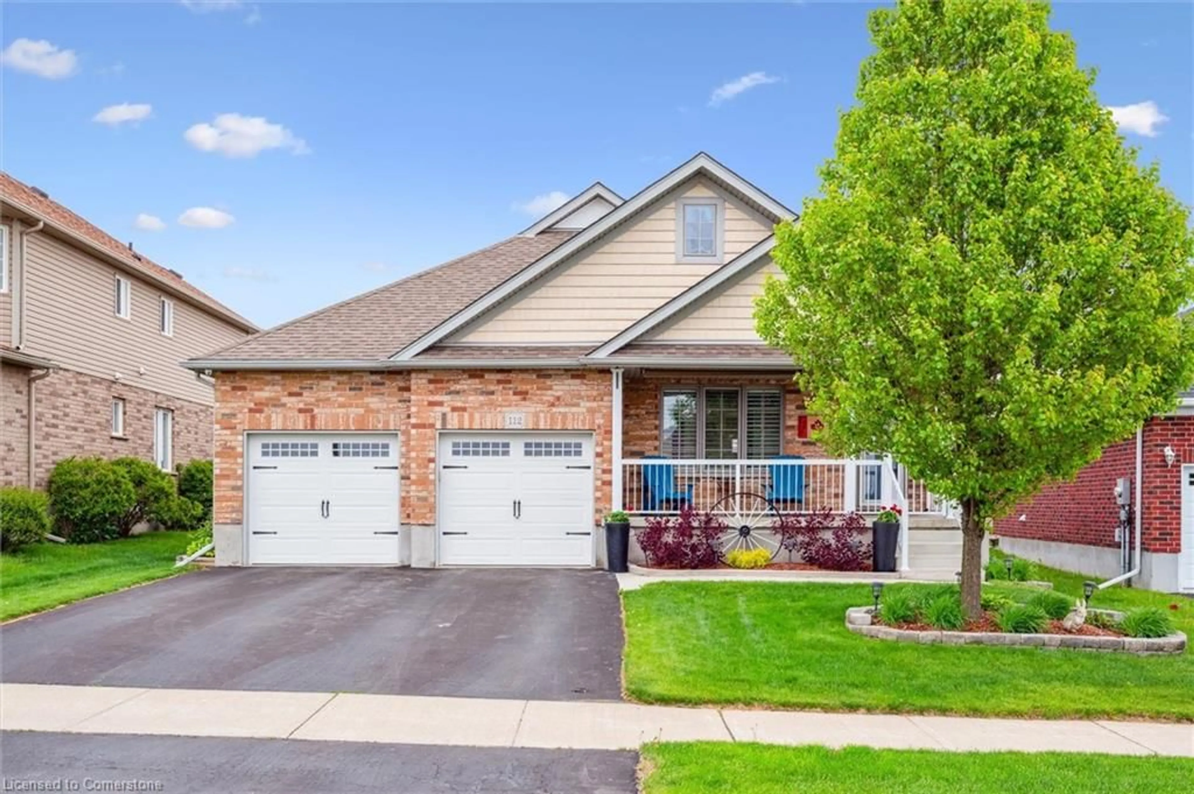 Home with brick exterior material, street for 112 English Cres, Plattsville Ontario N0J 1S0