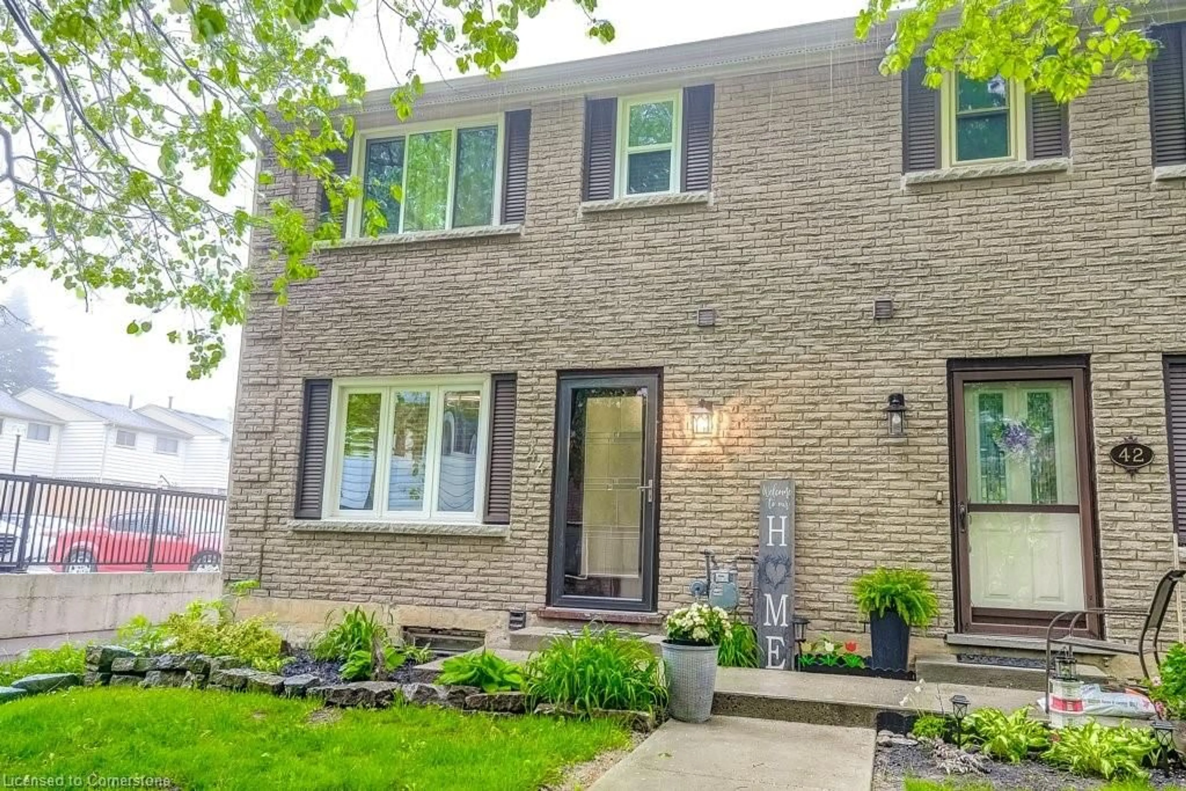 Home with brick exterior material, street for 44 Tivoli Dr, Hamilton Ontario L9C 2E4