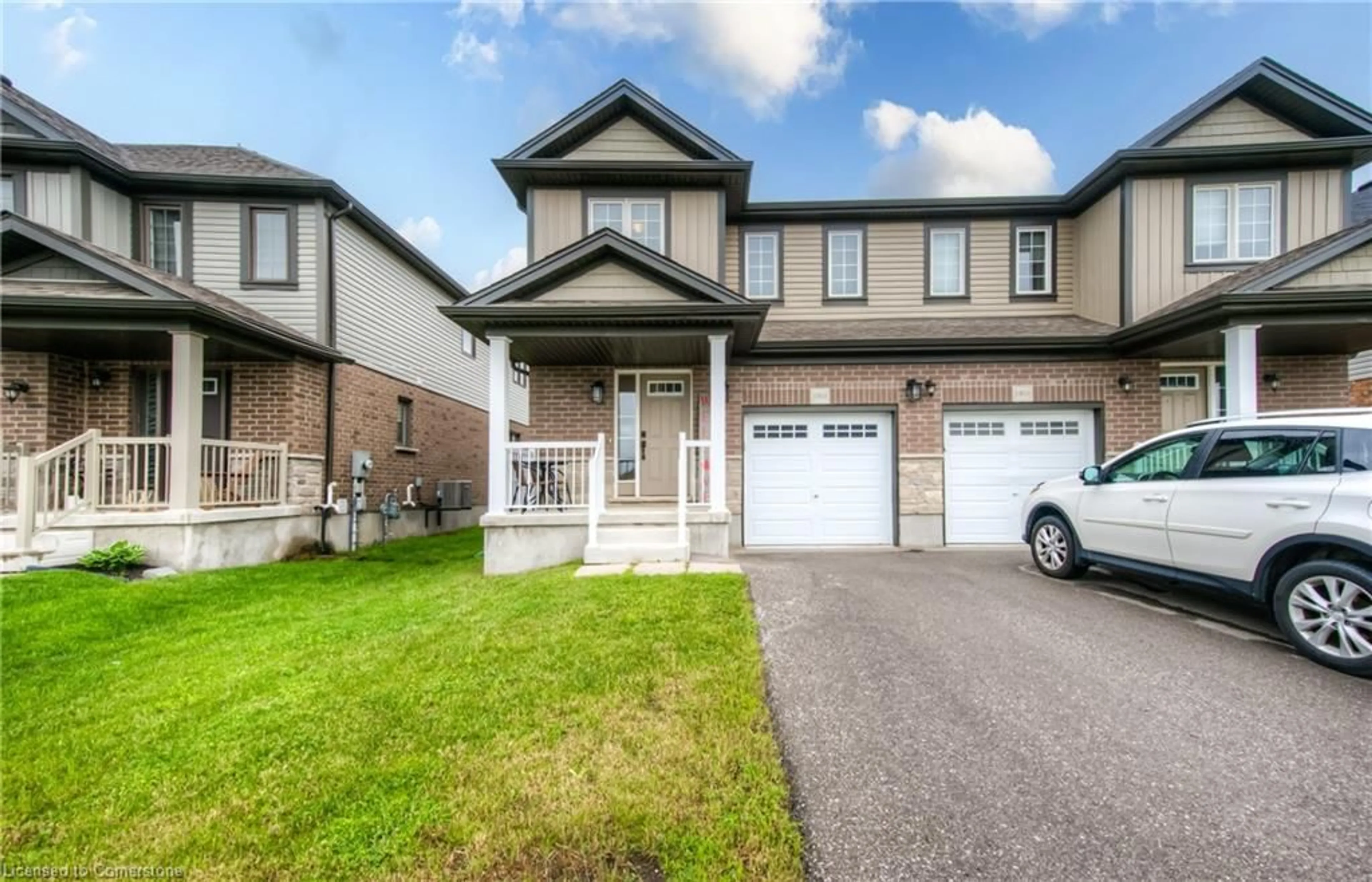 Home with vinyl exterior material, street for 1365 Calais Dr, Woodstock Ontario N4T 0L8
