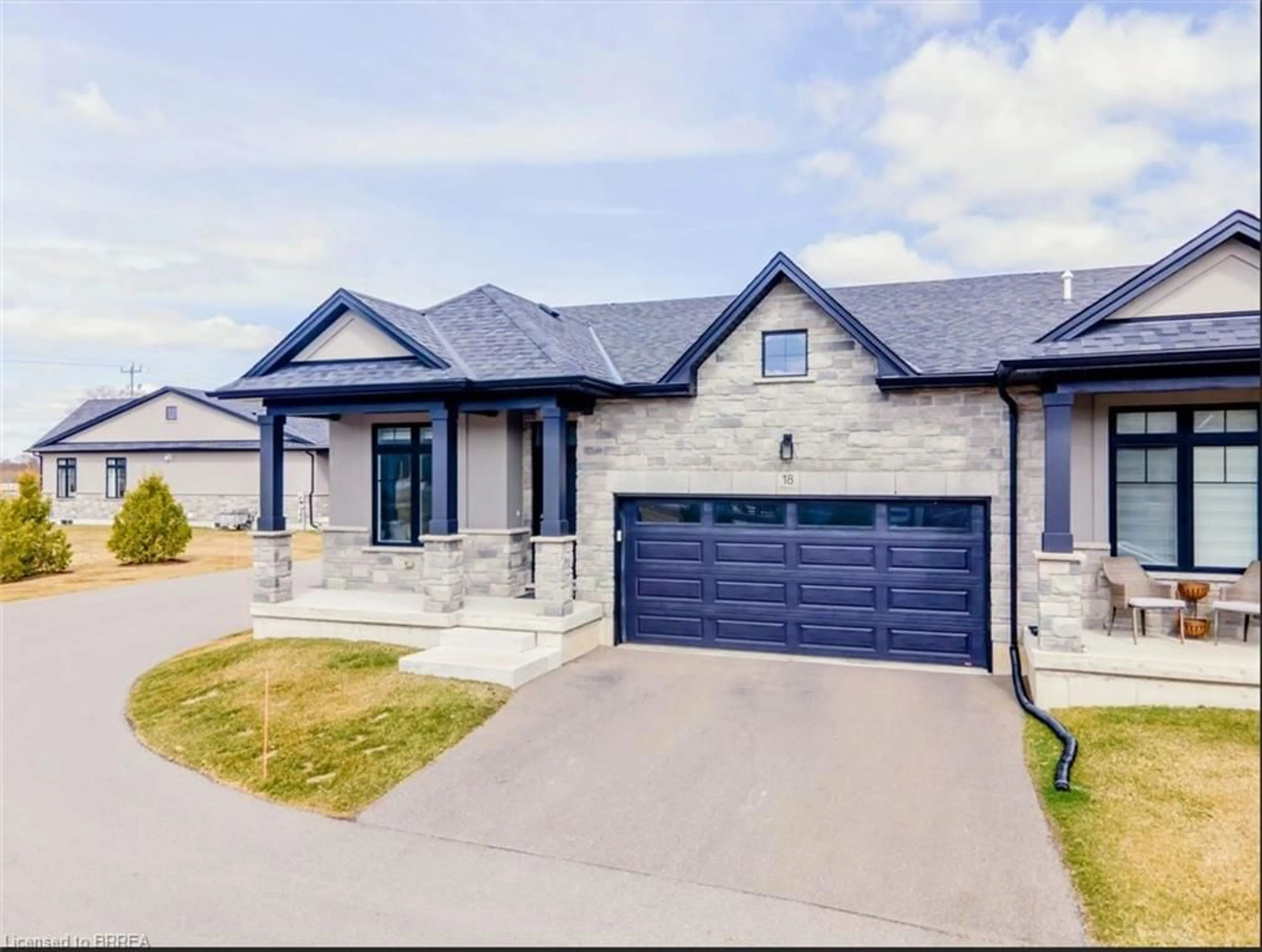 Home with brick exterior material, street for 18 Cranberry Cres, Simcoe Ontario N3Y 4R5