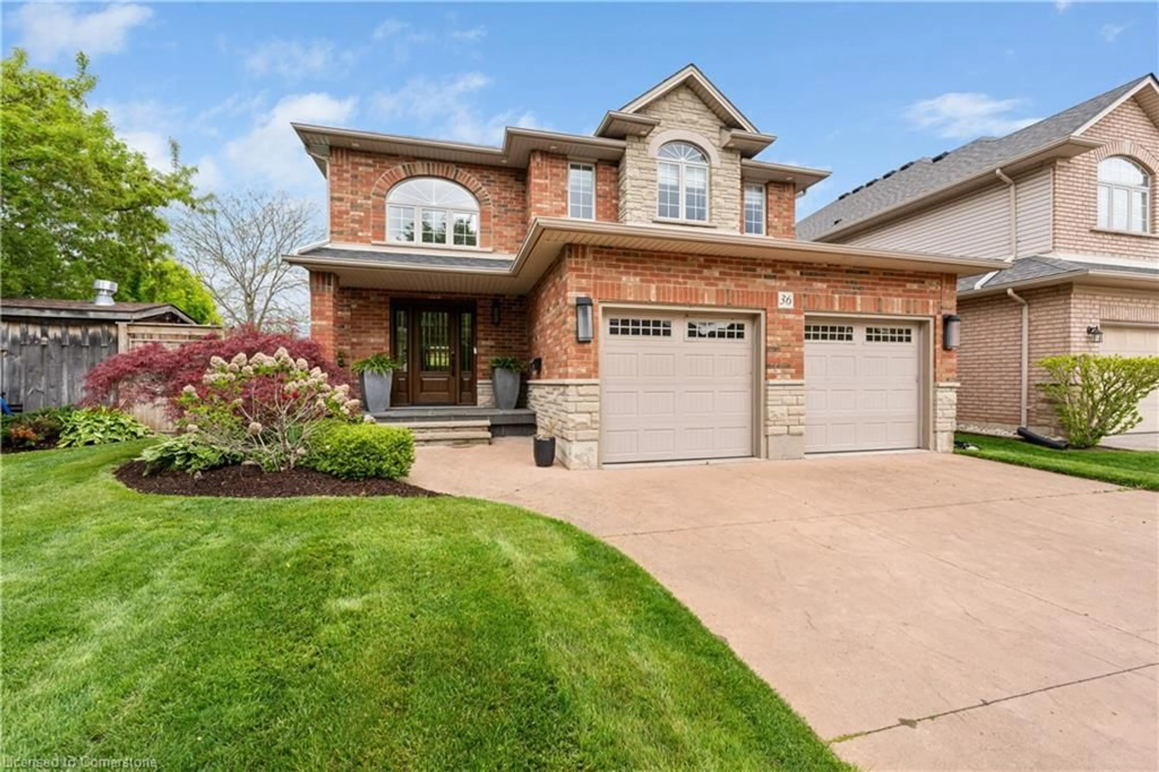 Home with brick exterior material, street for 36 Elgin St, Grimsby Ontario L3M 1C6