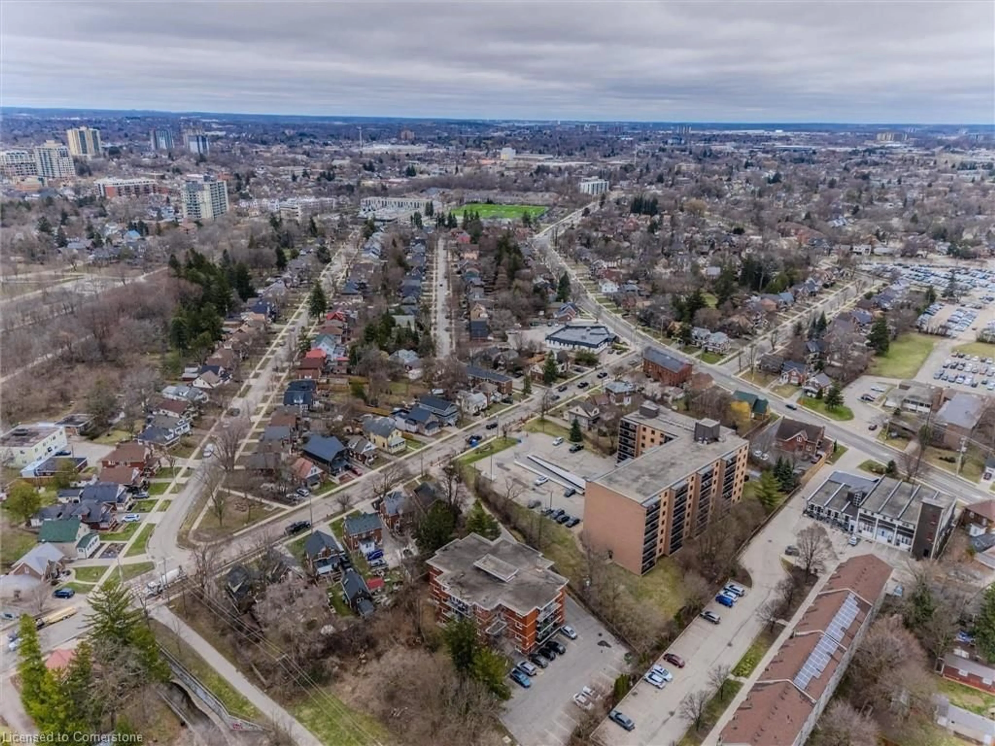 A pic from outside/outdoor area/front of a property/back of a property/a pic from drone, street for 29 West Ave #204, Kitchener Ontario N2M 5E4