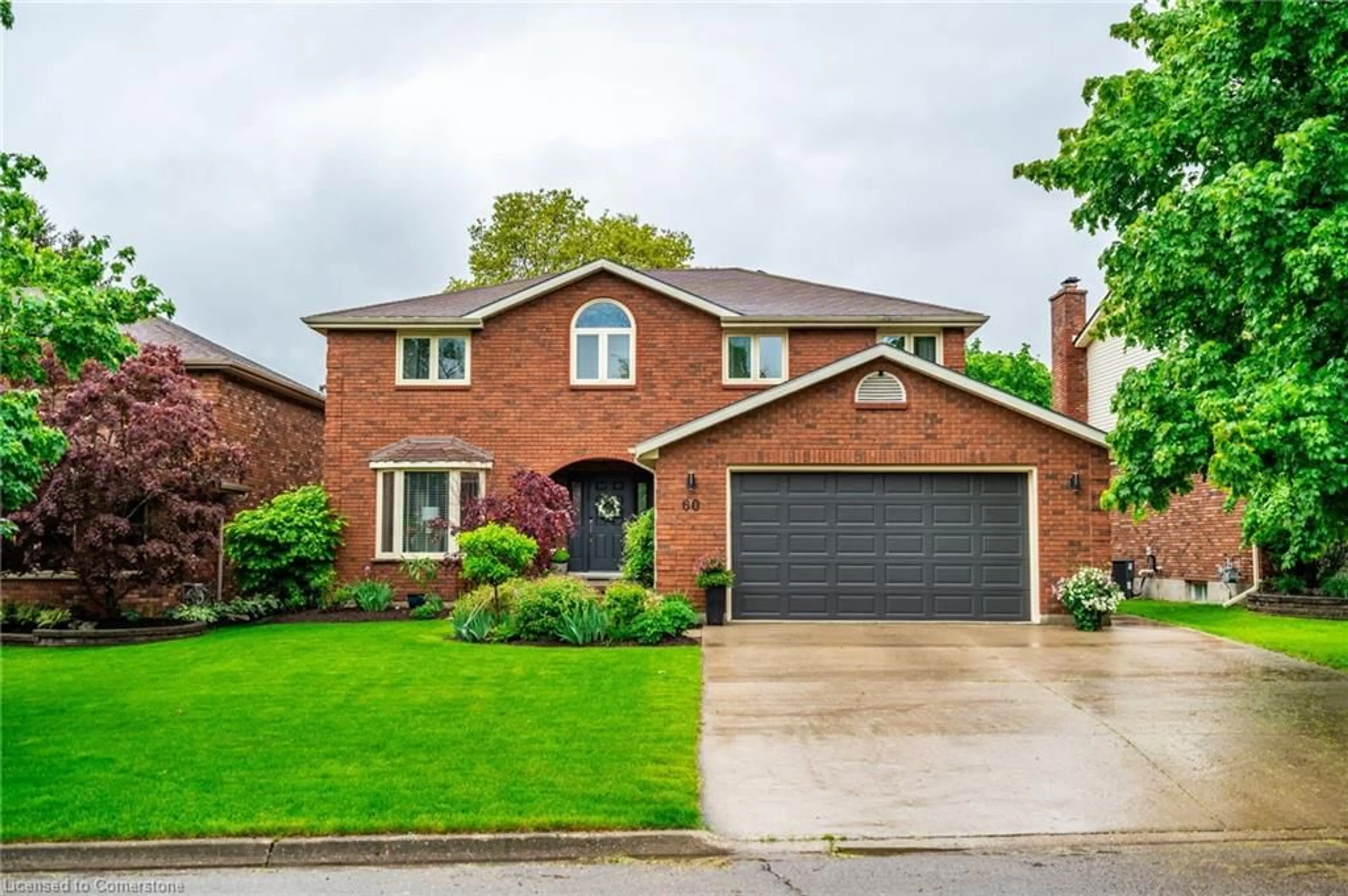 Home with brick exterior material, street for 60 Lee Ave, Simcoe Ontario N3Y 5B2