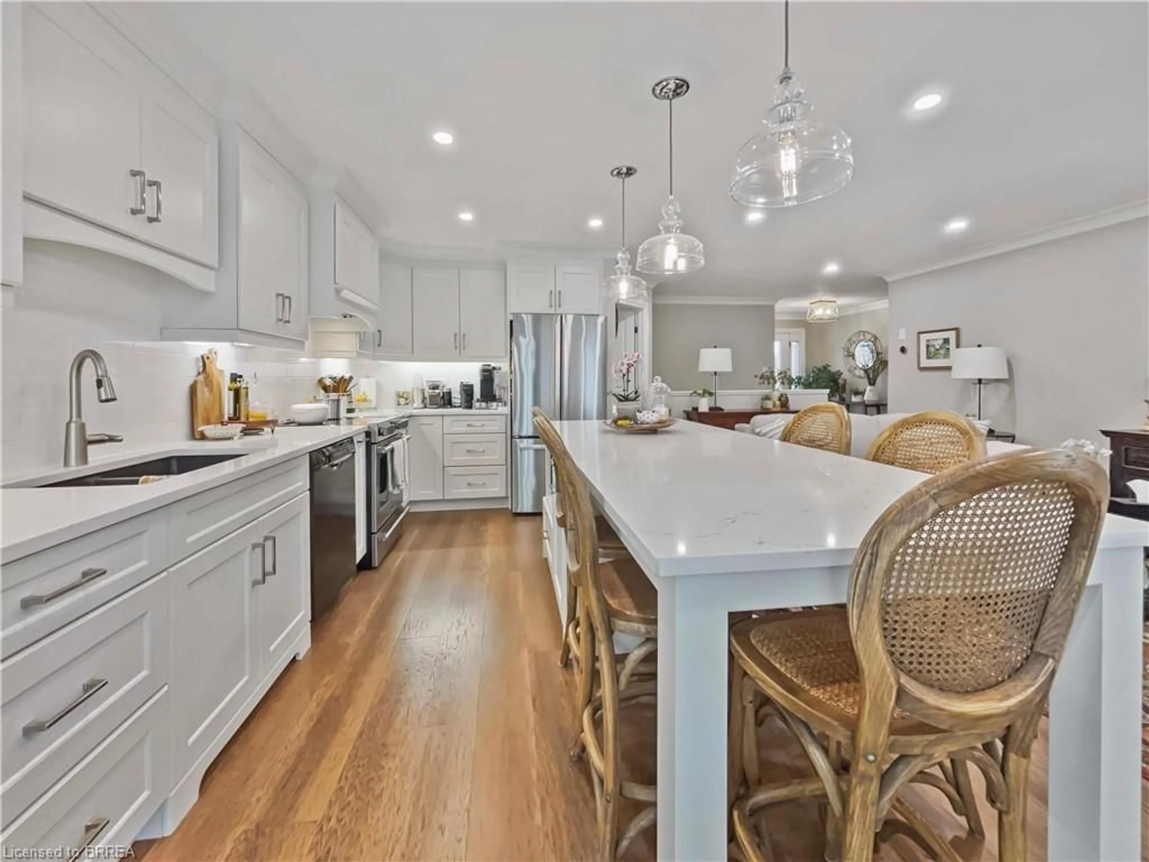 Open concept kitchen, unknown for 73 Savannah Ridge Dr, Paris Ontario N3L 4G2