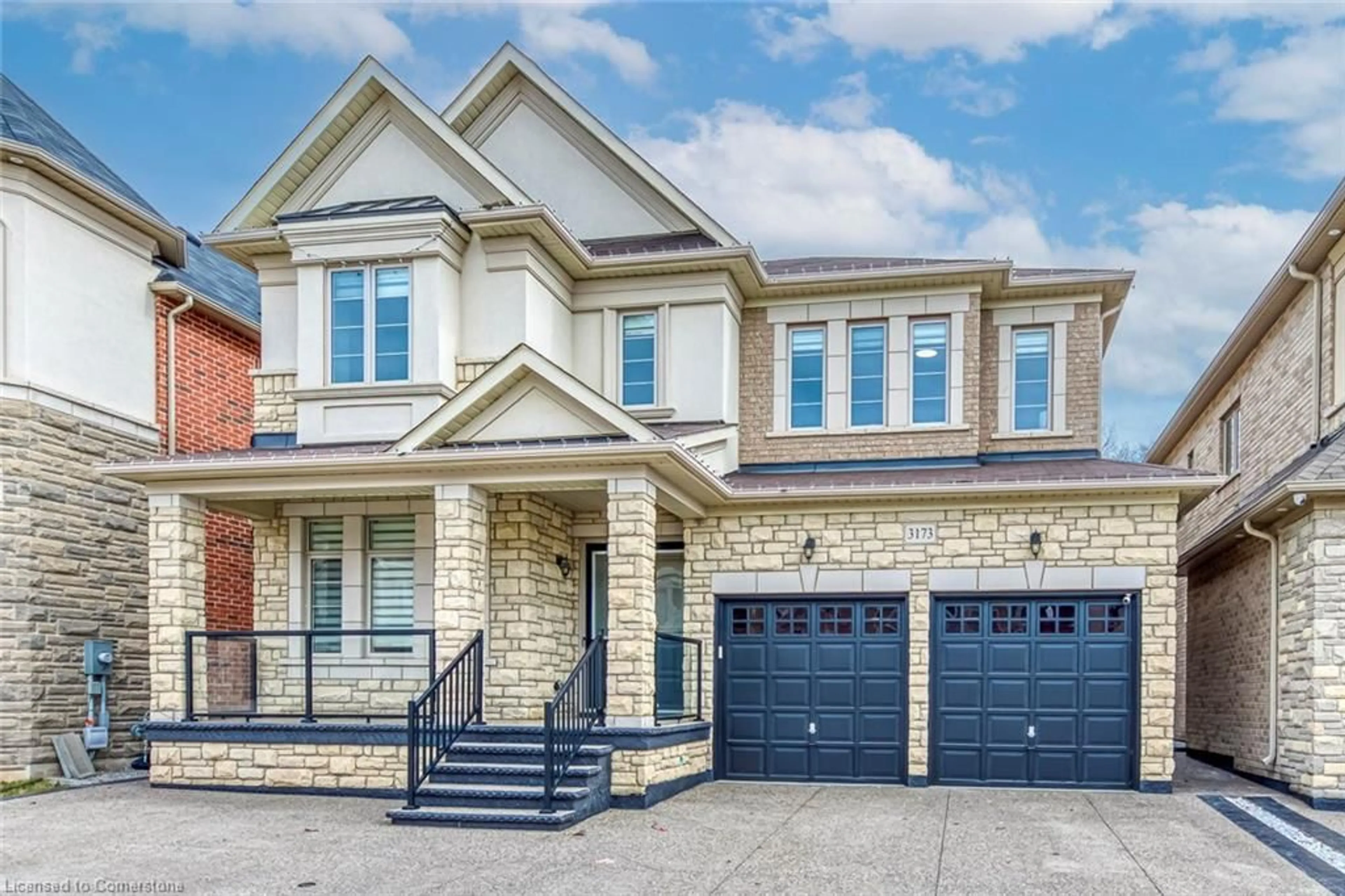 Home with brick exterior material, street for 3173 Meadow Marsh Cres, Oakville Ontario L6H 7H5