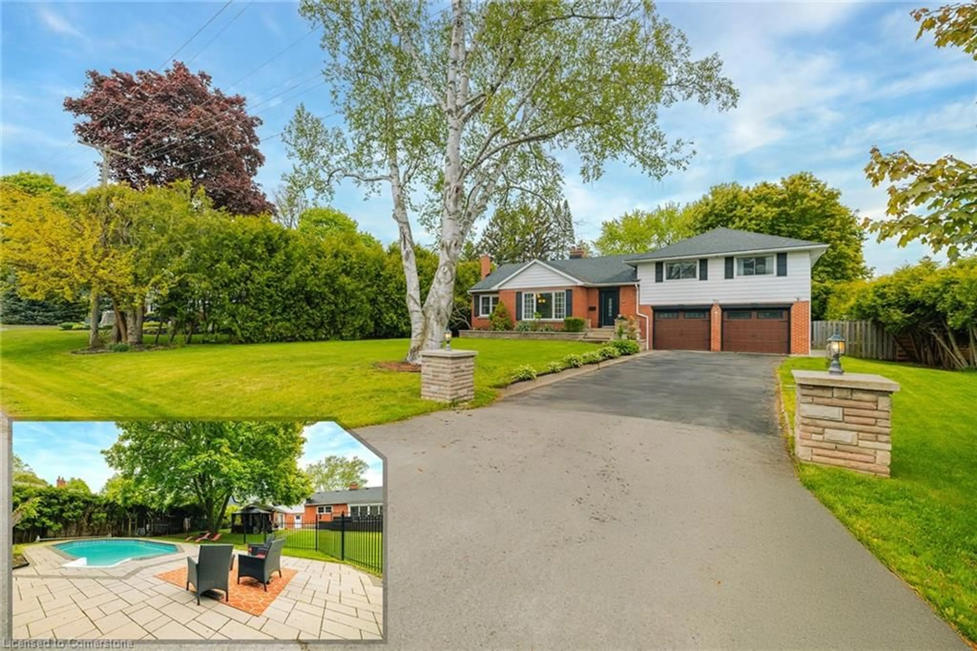 A pic from outside/outdoor area/front of a property/back of a property/a pic from drone, street for 951 Gorton Ave, Burlington Ontario L7T 1S6