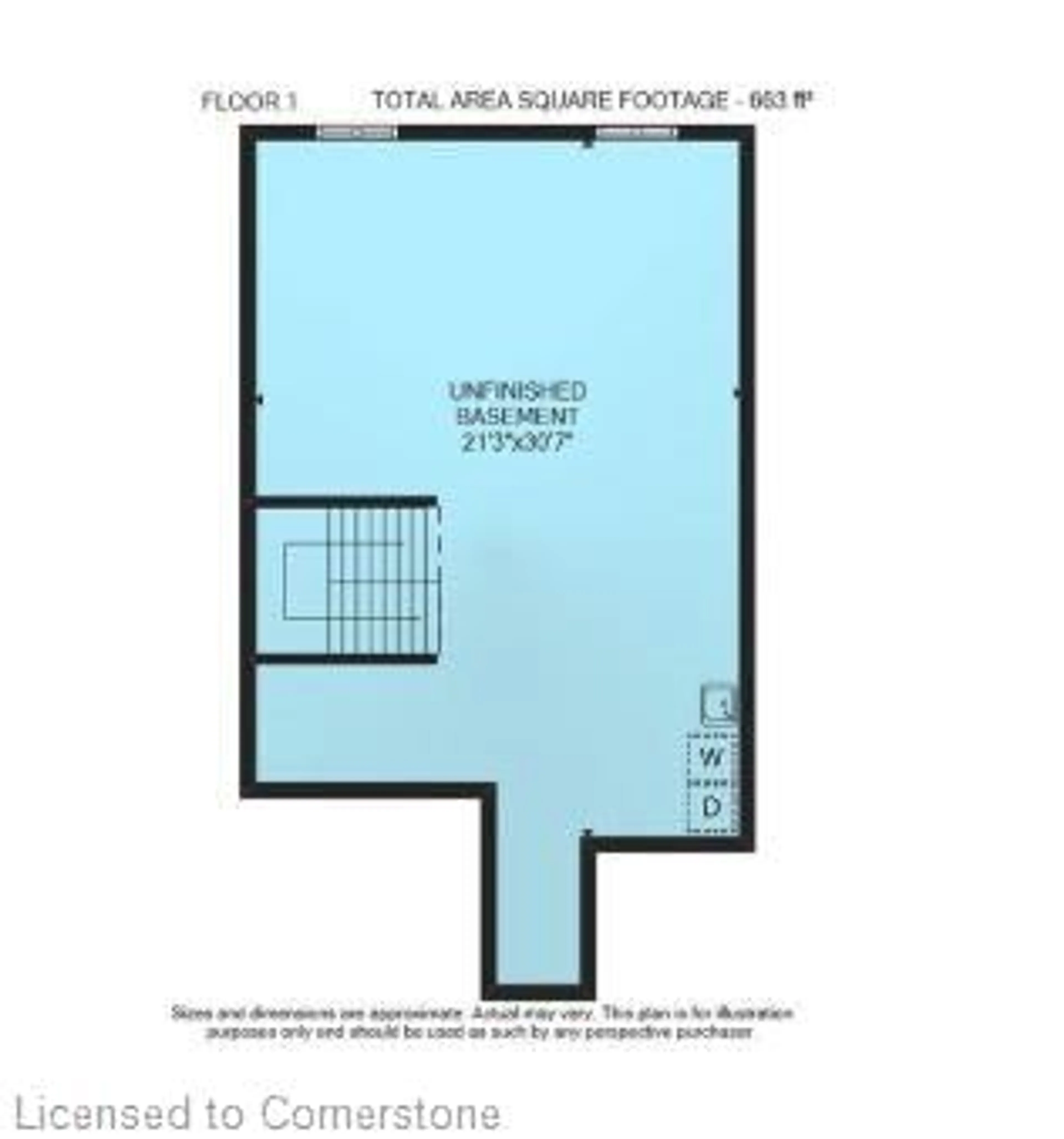 Floor plan for 11 Pirie Dr #62, Dundas Ontario L9H 6Z6