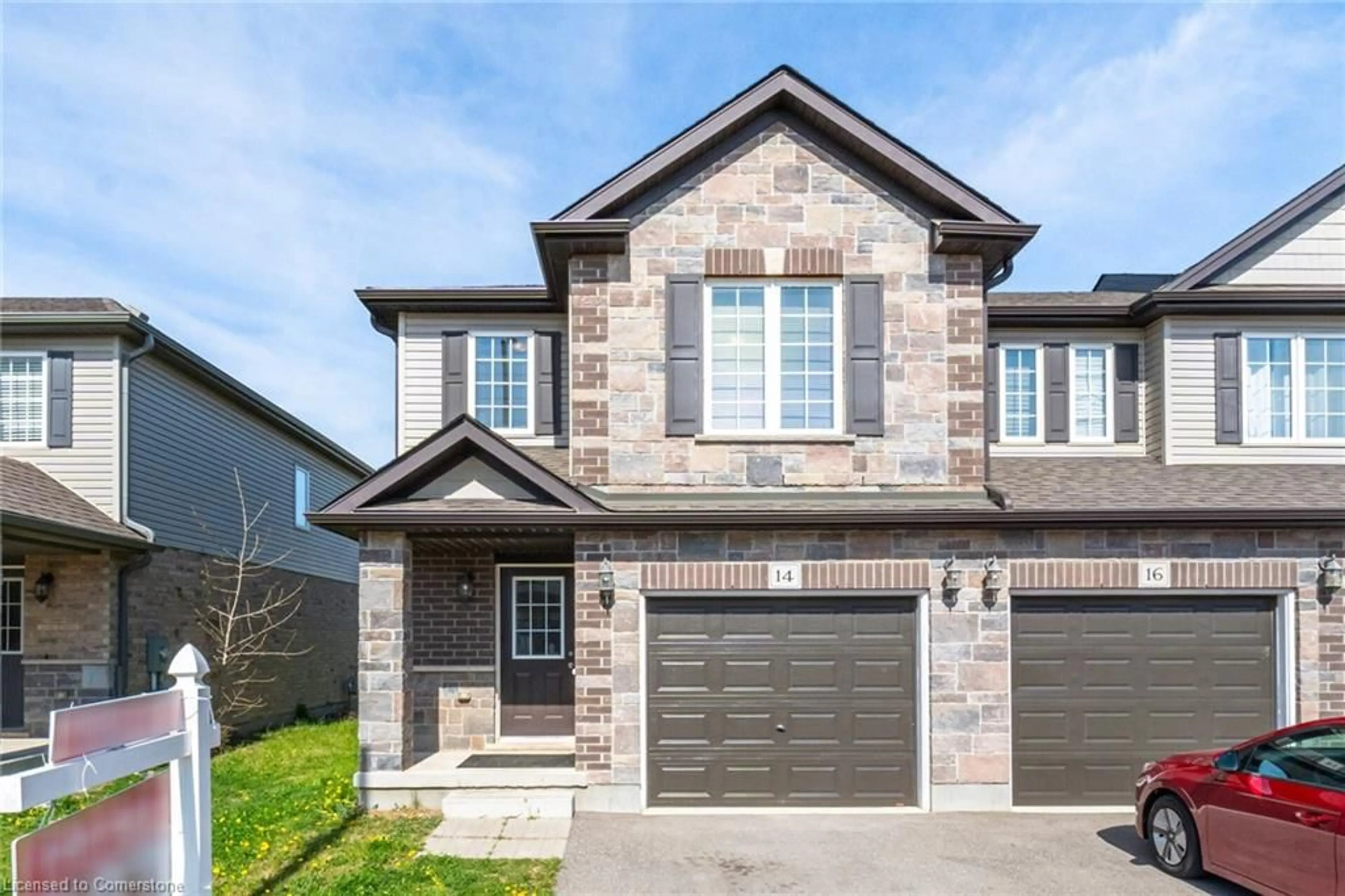Home with brick exterior material, street for 14 Newstead Rd, Paris Ontario N3L 0G3