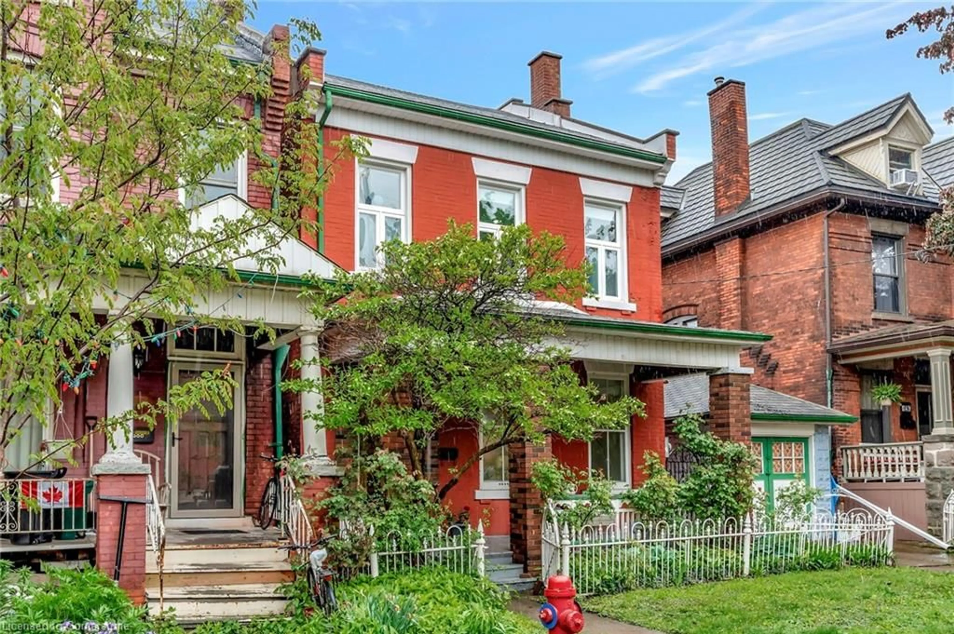 Home with brick exterior material, street for 198 Macnab St, Hamilton Ontario L8R 2M4