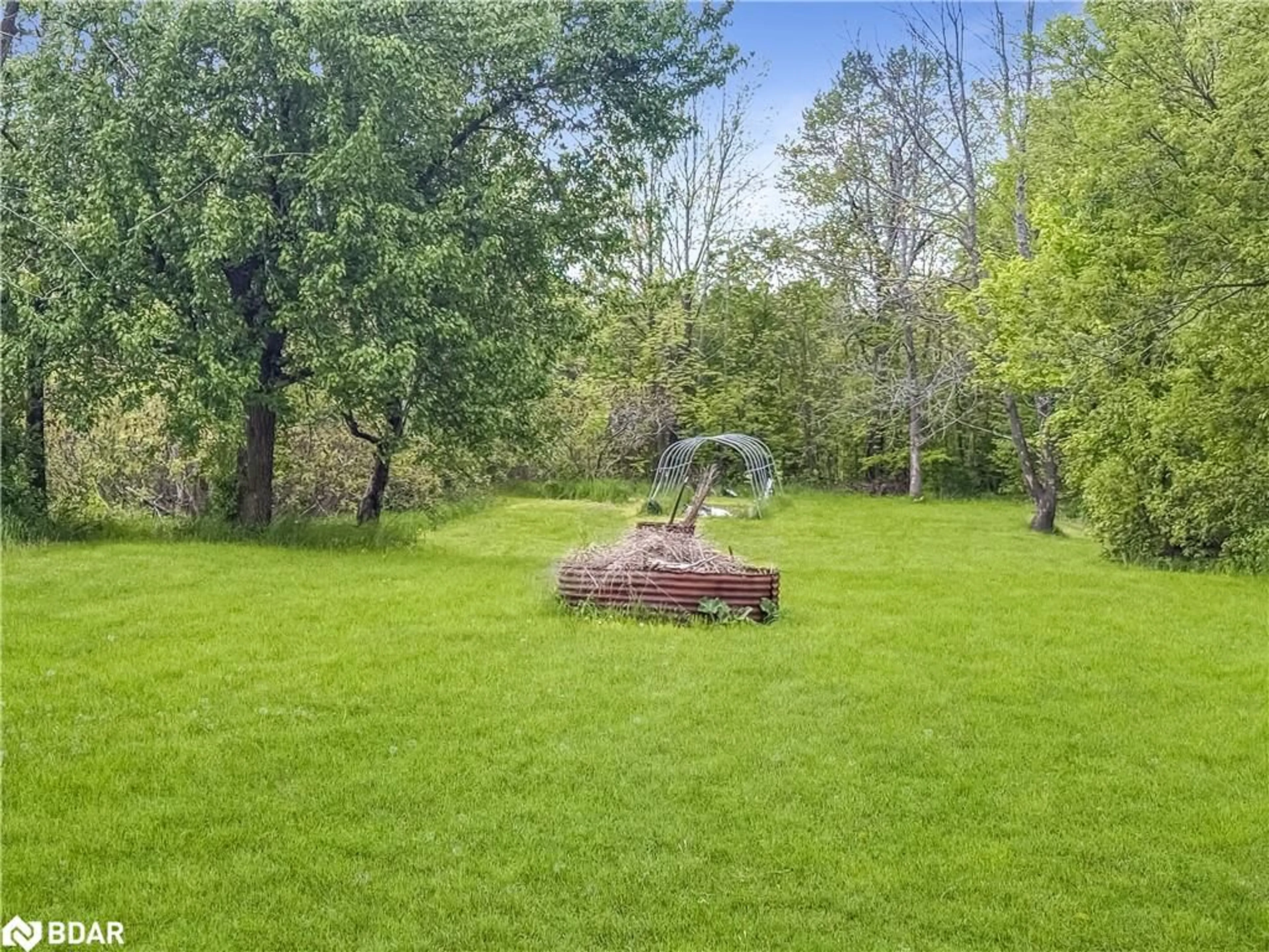 A pic from outside/outdoor area/front of a property/back of a property/a pic from drone, forest/trees view for 691 Addington Street, Tamworth Ontario K0K 3G0