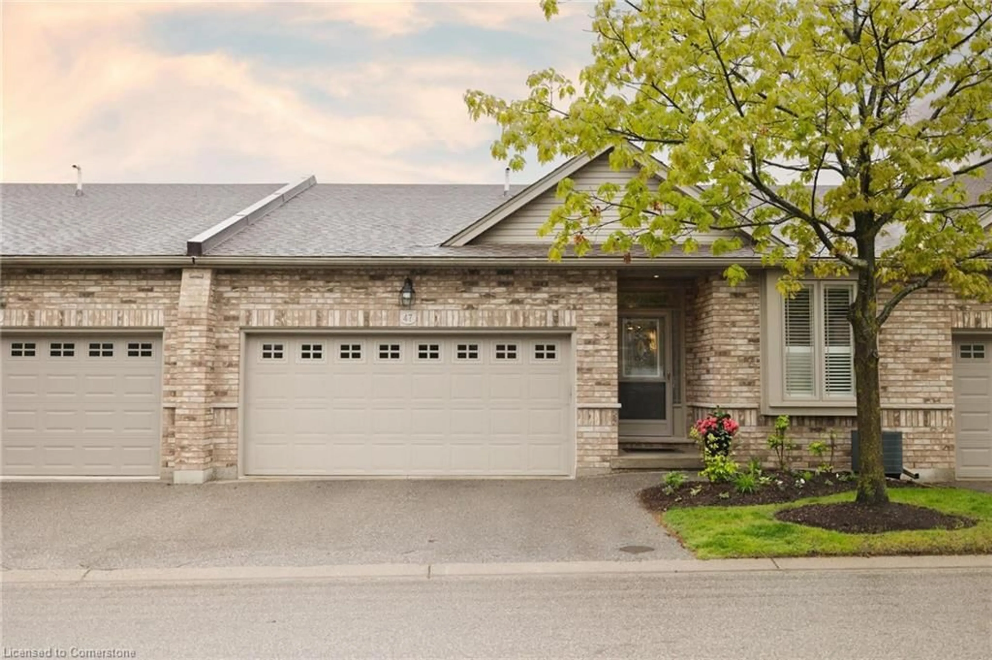 Home with brick exterior material, street for 20 Isherwood Ave #47, Cambridge Ontario N1R 8P9