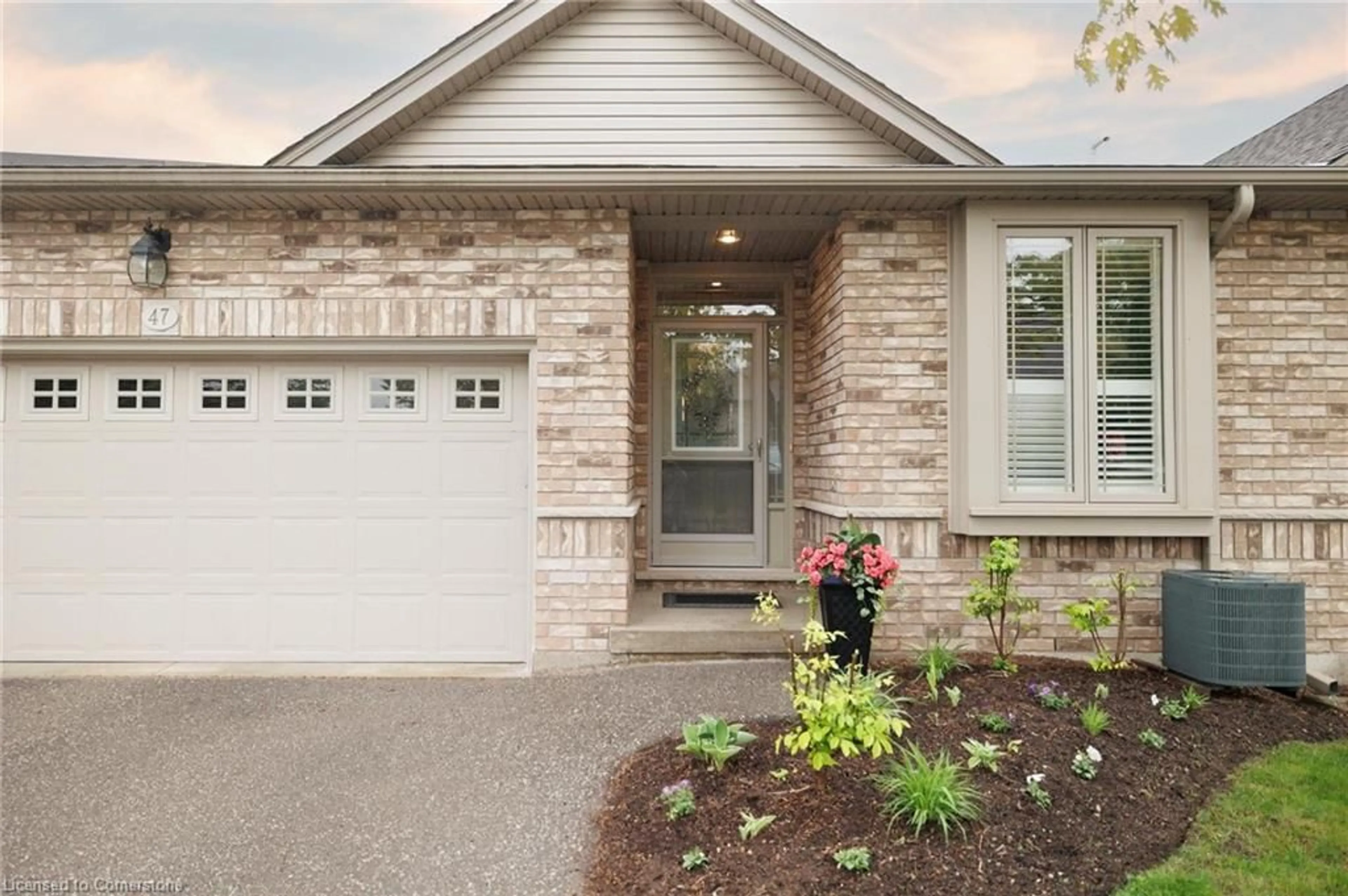 Home with brick exterior material, street for 20 Isherwood Ave #47, Cambridge Ontario N1R 8P9
