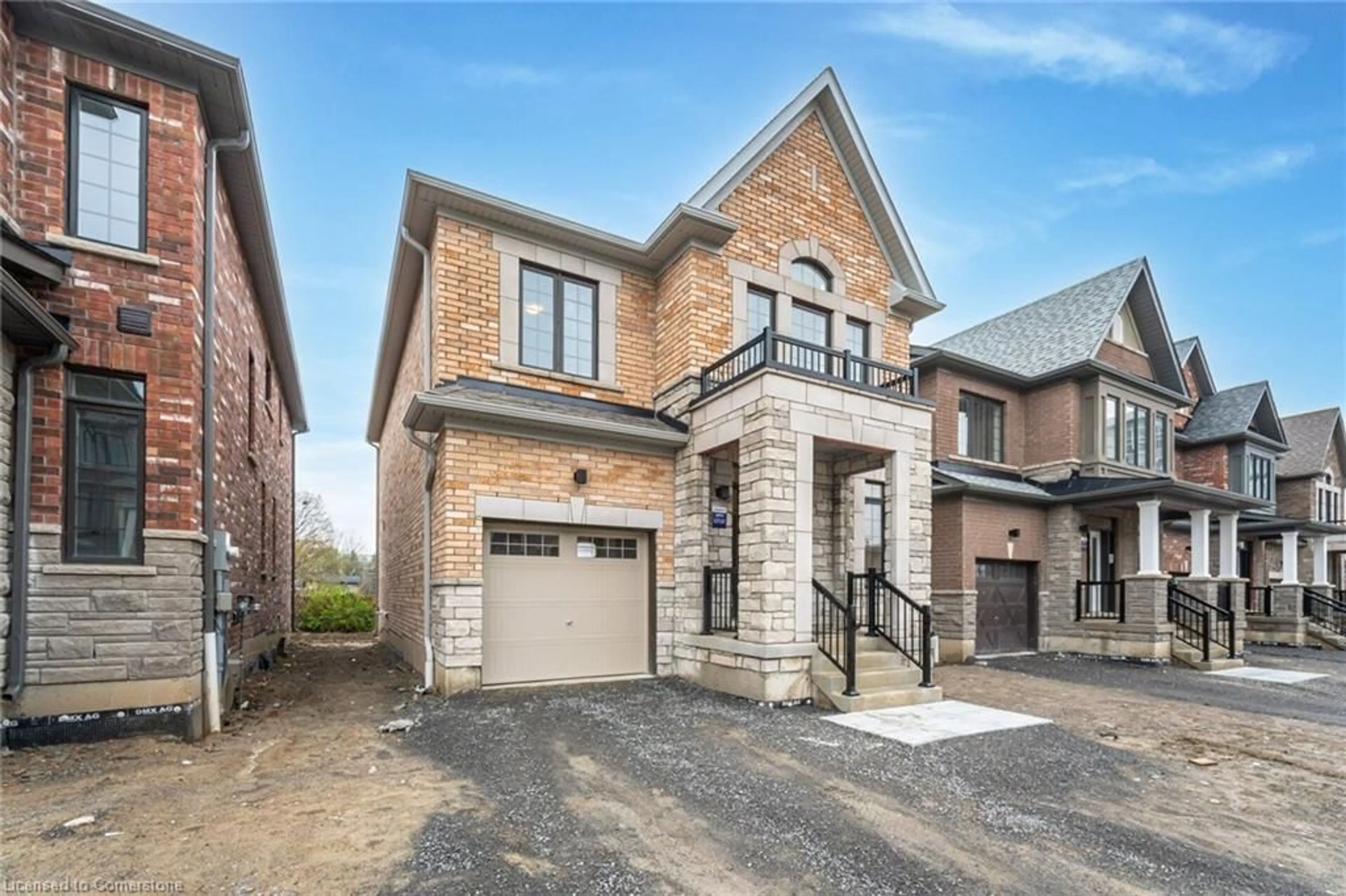 Home with brick exterior material, street for 22 Frank Lloyd Wright St, Whitby Ontario L1N 0N9