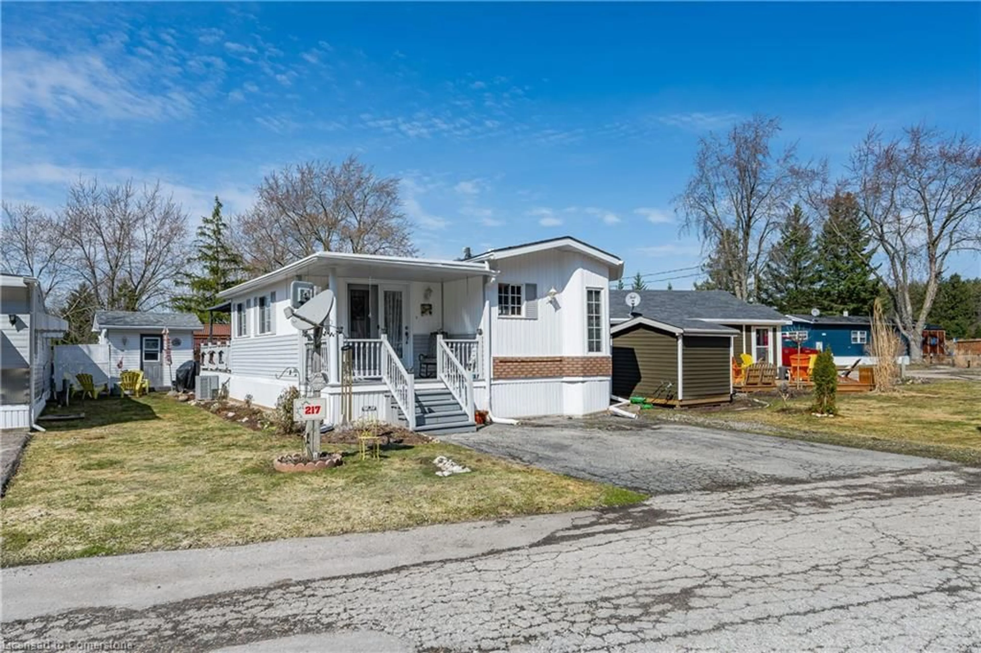 Home with vinyl exterior material, street for 580 Beaver Creek Rd #217, Waterloo Ontario N2J 3Z4