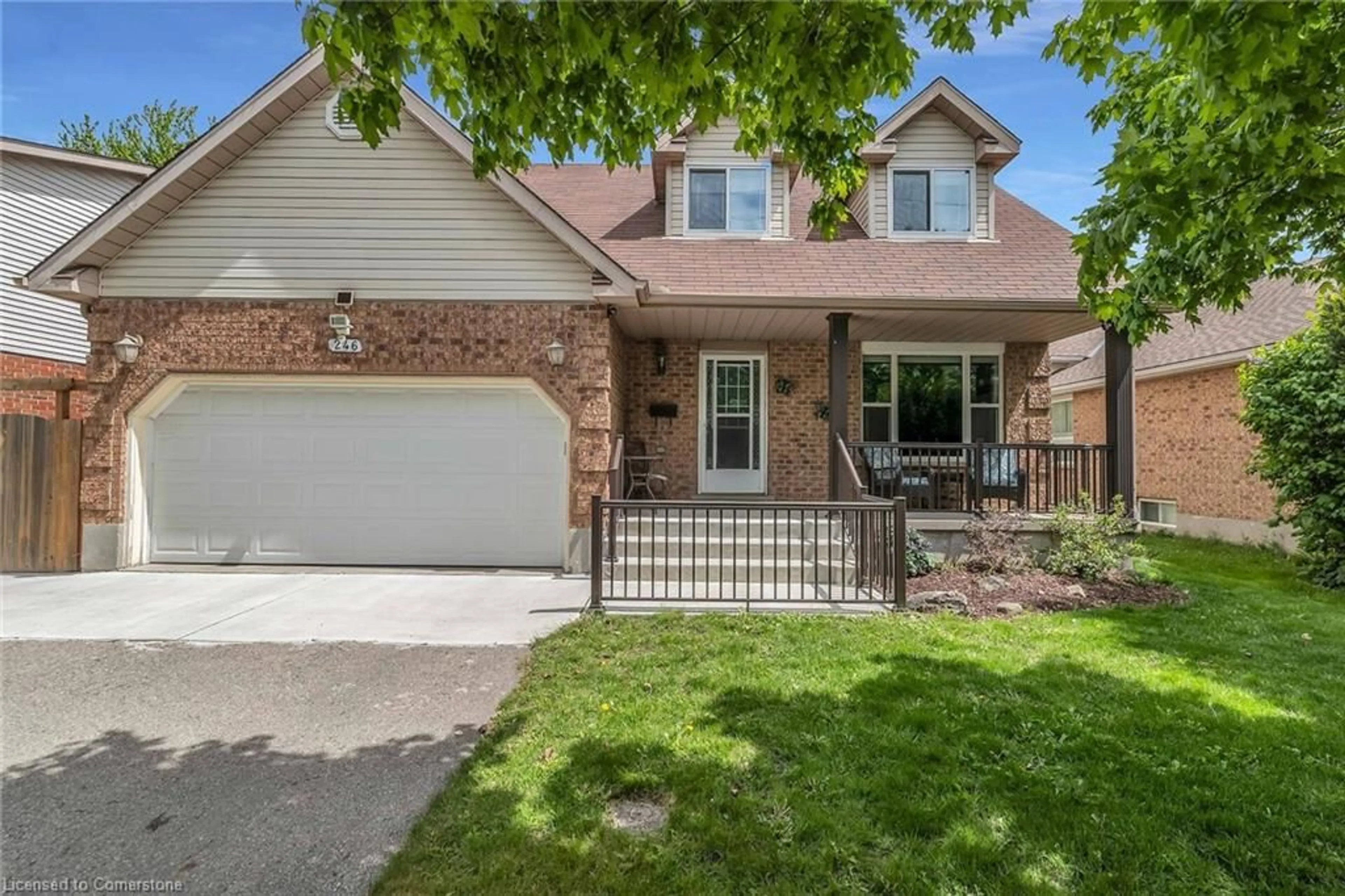 Home with brick exterior material, street for 246 Elmira Rd, Guelph Ontario N1K 1P8