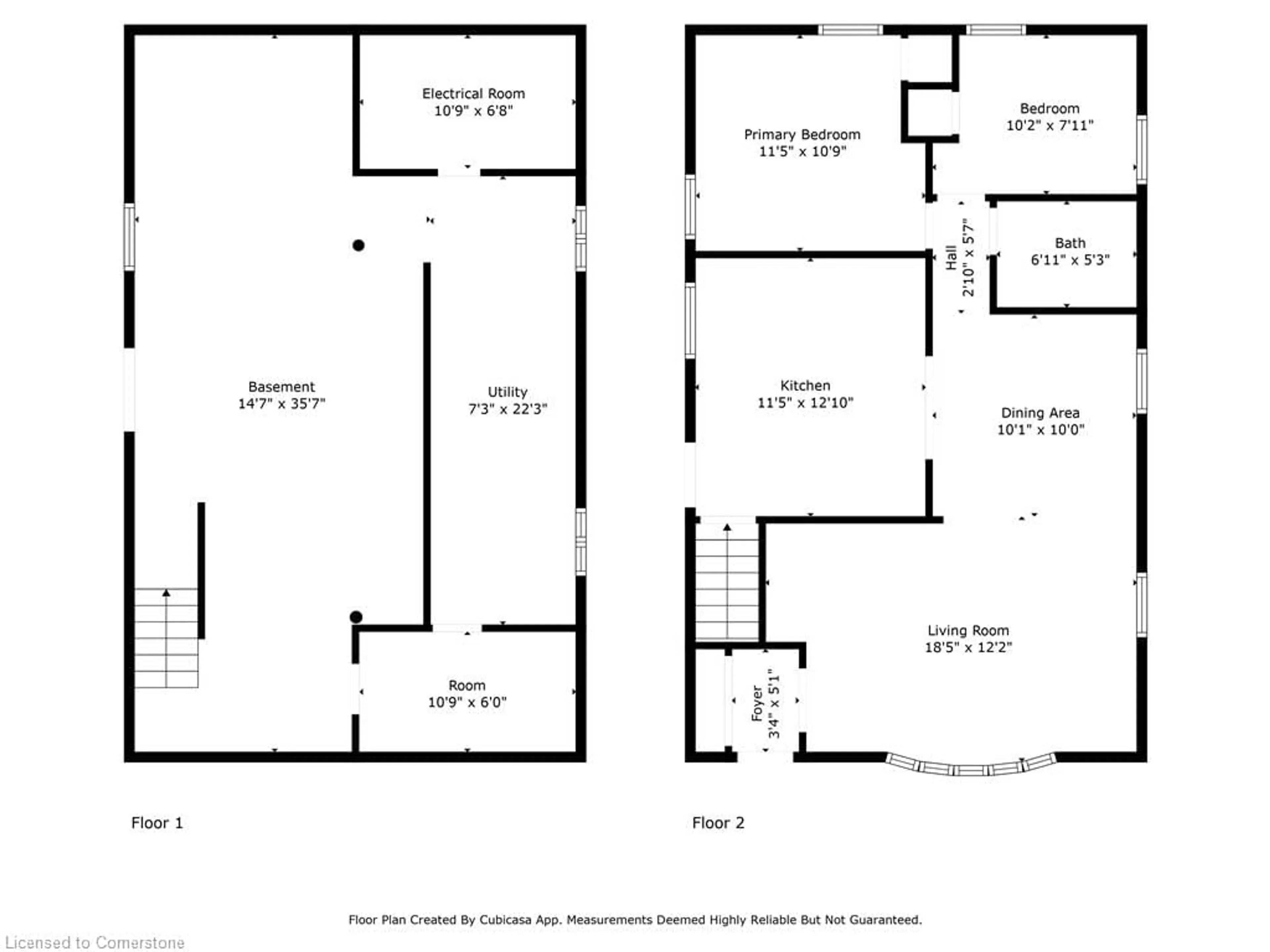 Floor plan for 4 Carman St, Oxford Ontario N0J 1P0