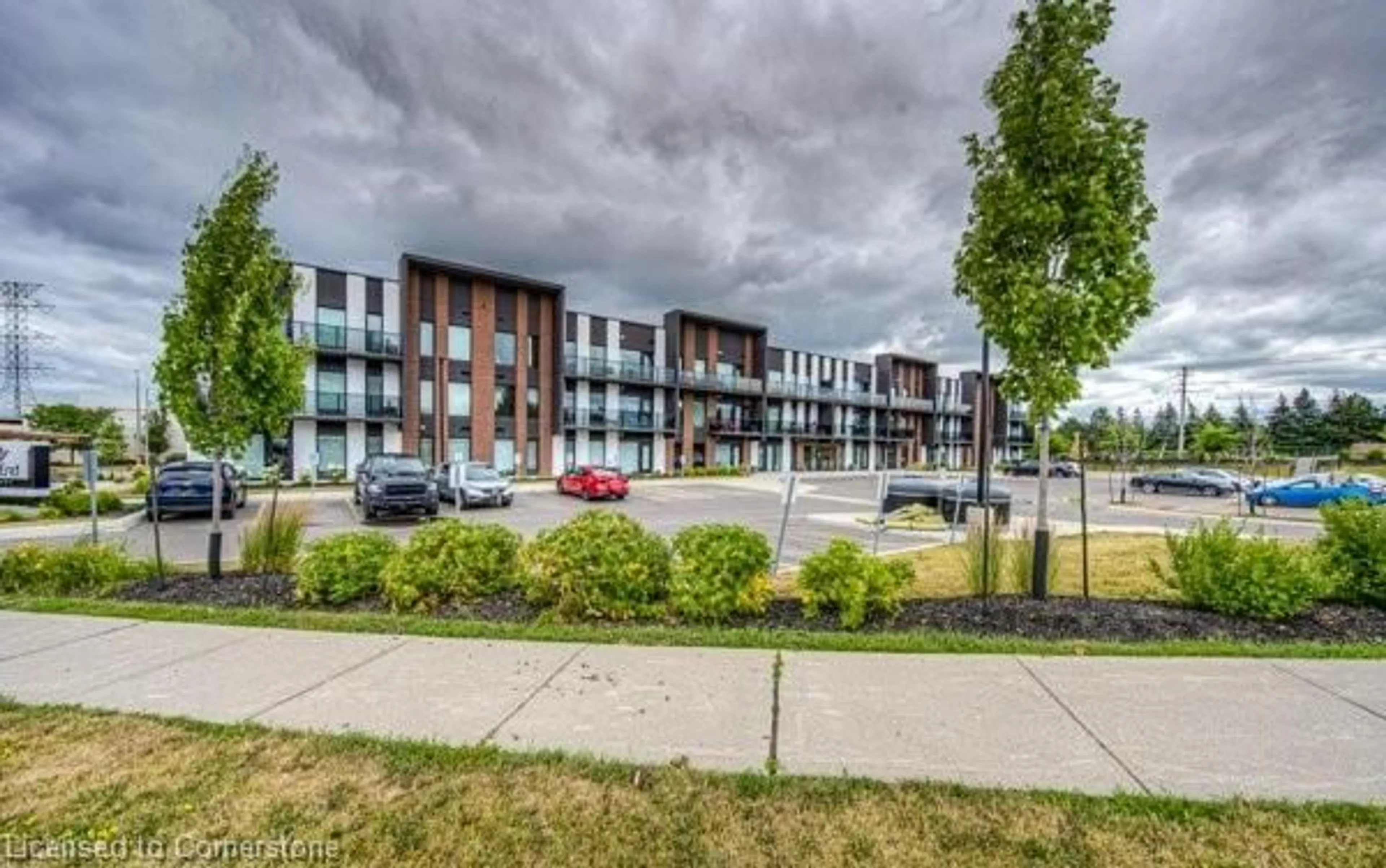 A pic from outside/outdoor area/front of a property/back of a property/a pic from drone, street for 5 Wake Robin Dr #107, Kitchener Ontario N2E 0H6