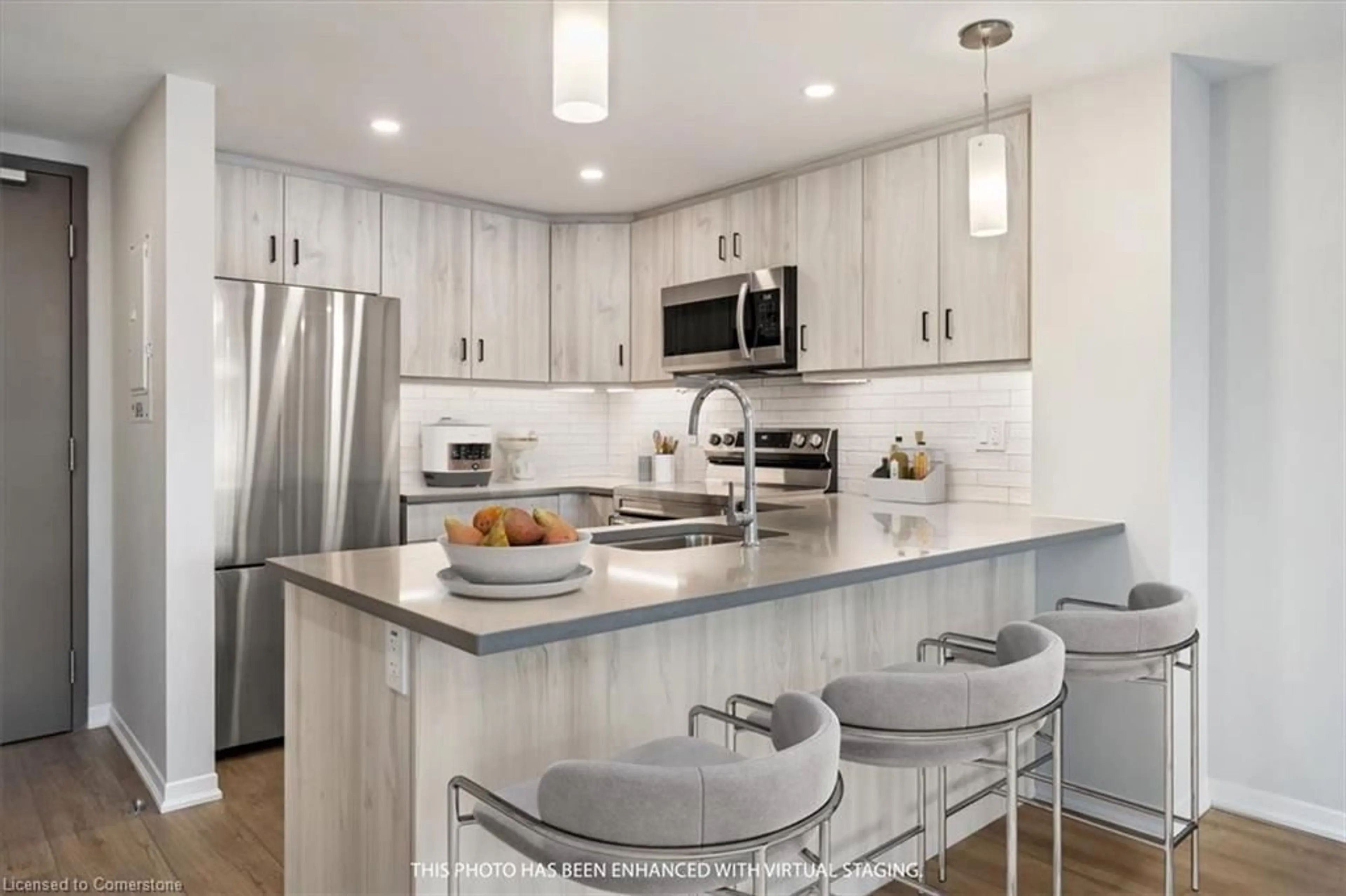 Open concept kitchen, unknown for 3998 Victoria Ave #110, Vineland Ontario L0R 2C0