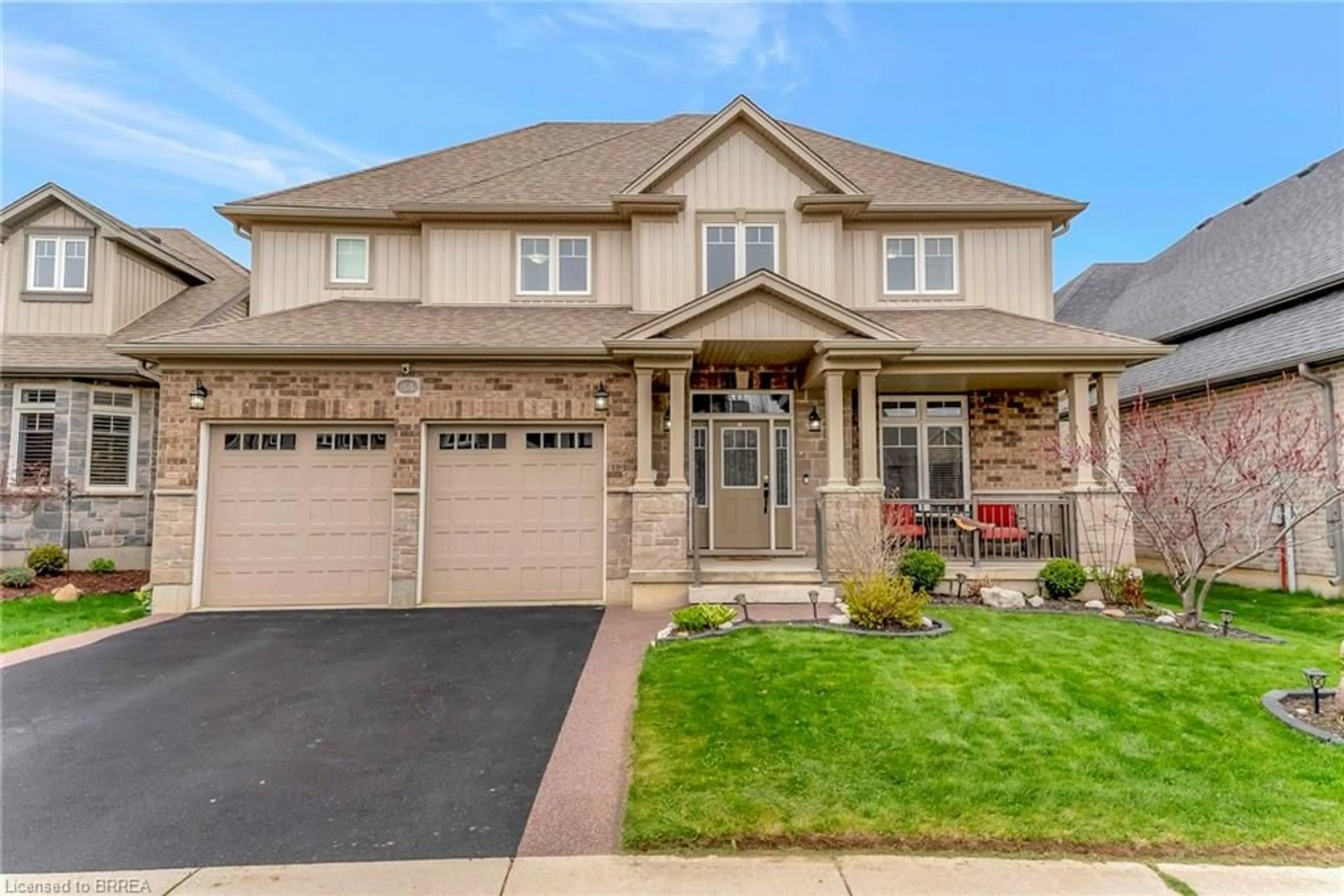 Home with brick exterior material, street for 34 Crawford Pl, Paris Ontario N3L 0A7