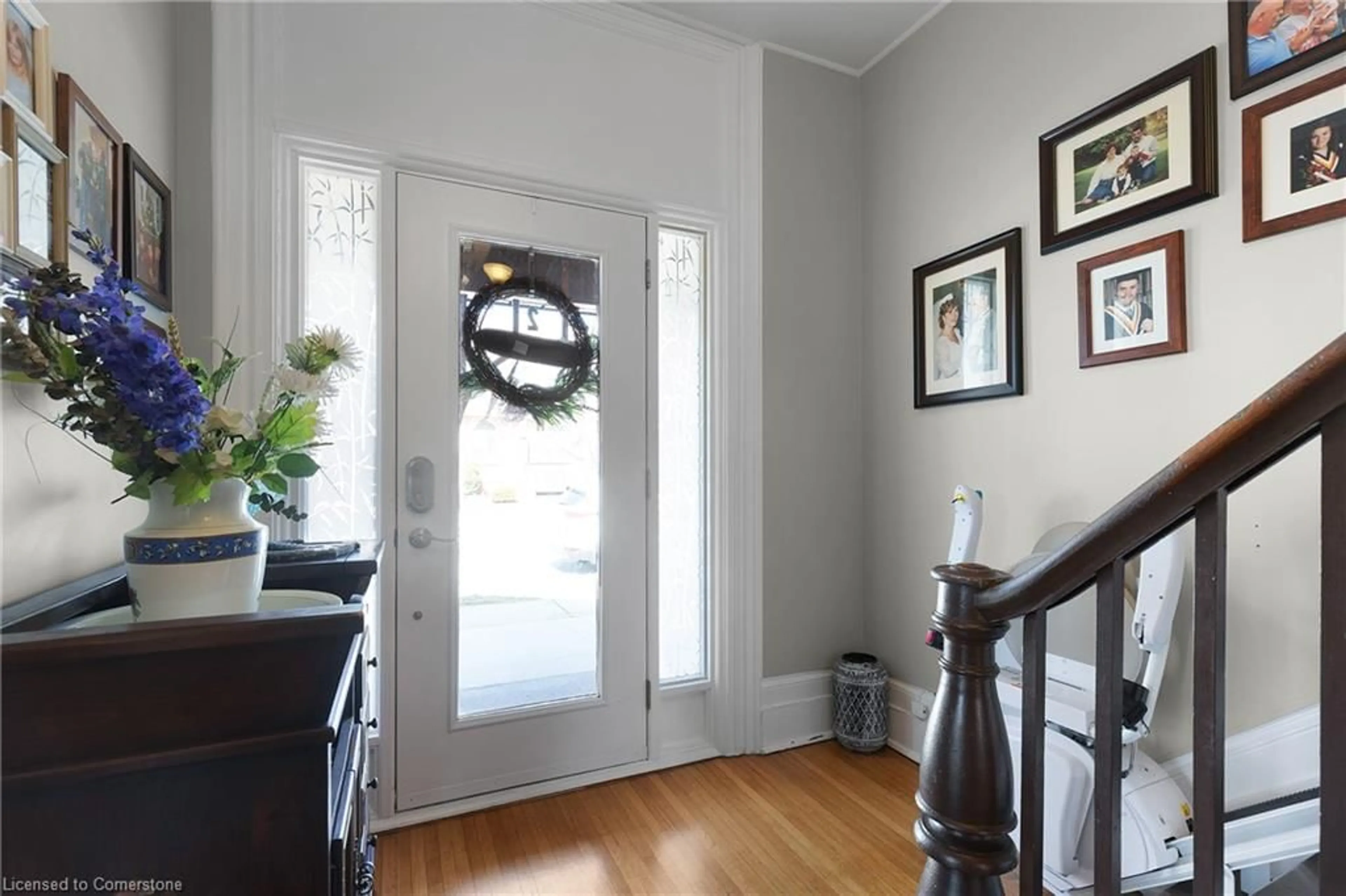 Indoor entryway for 21 Chapman St, Port Dover Ontario N0A 1N0